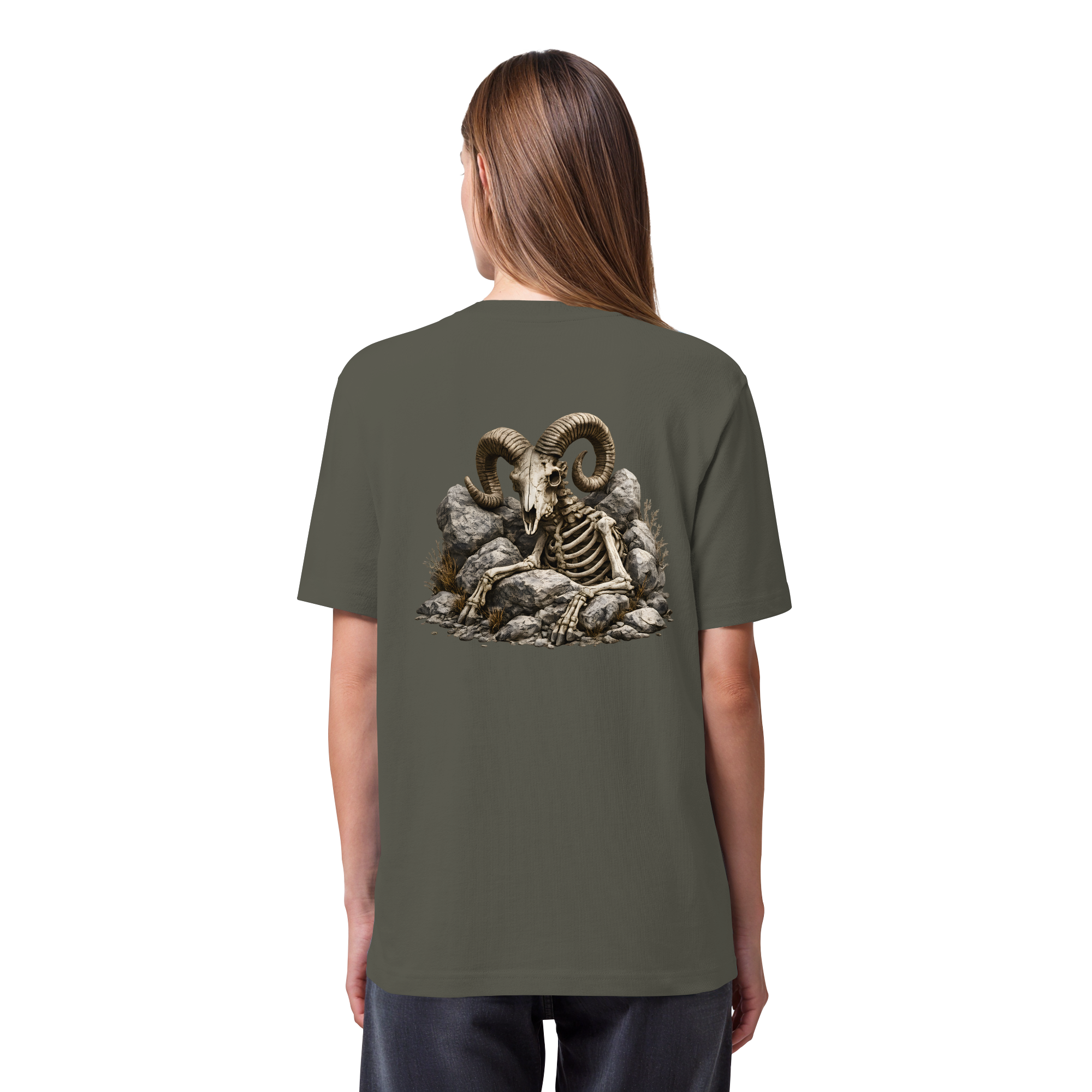 Tiefenblick Skelett Fun - Organic Heavy Shirt