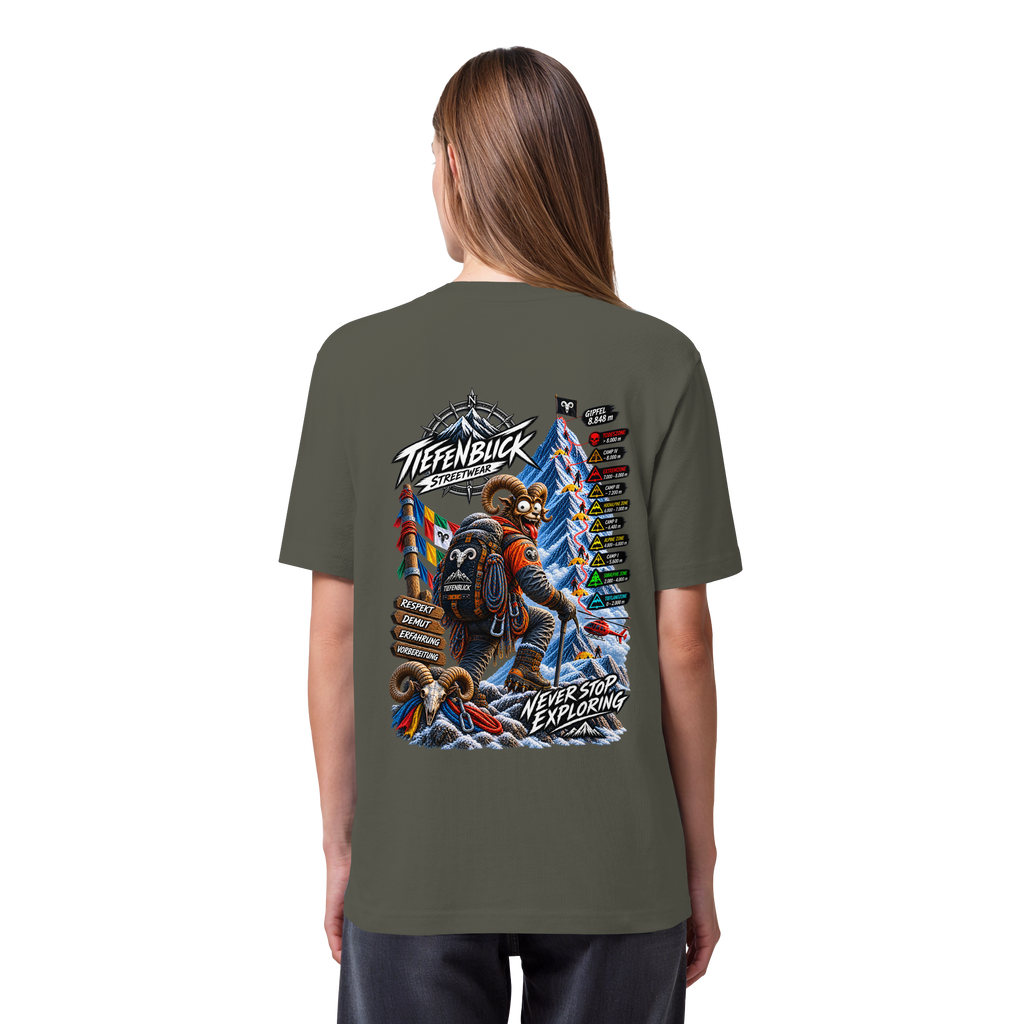 Tiefenblick Todeszone Fun - Organic Heavy Shirt
