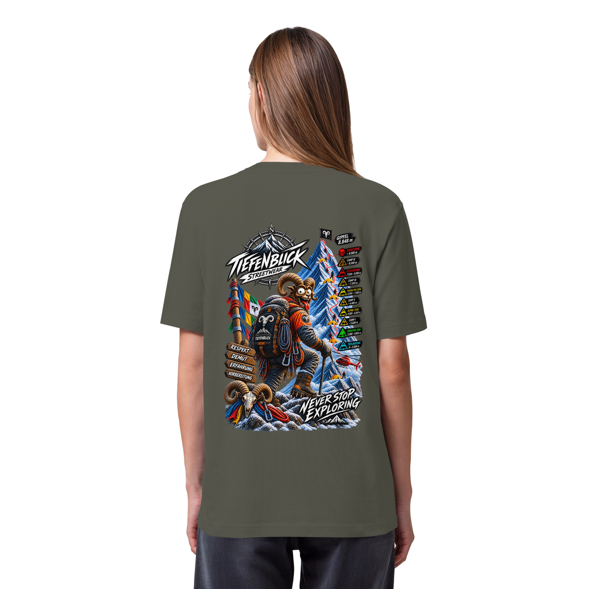 Tiefenblick Todeszone Fun - Organic Heavy Shirt