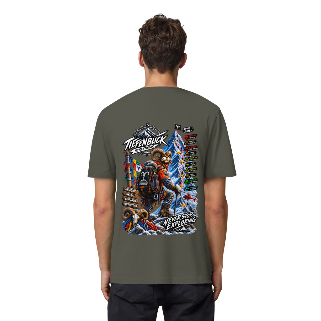 Tiefenblick Todeszone Fun - Organic Heavy Shirt