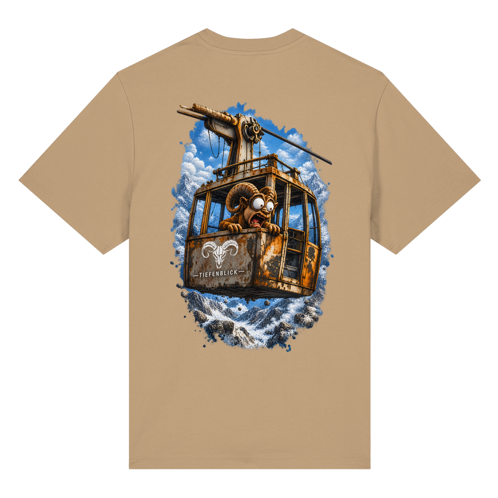 Tiefenblick Adrenalin Gondel Fun - Organic Heavy Shirt