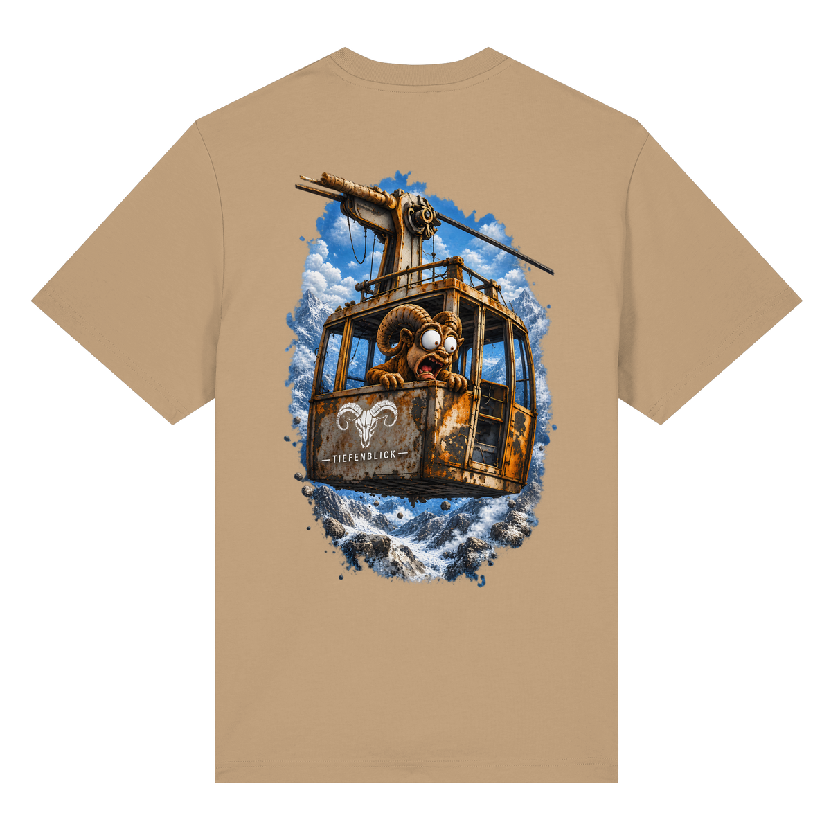 Tiefenblick Adrenalin Gondel Fun - Organic Heavy Shirt