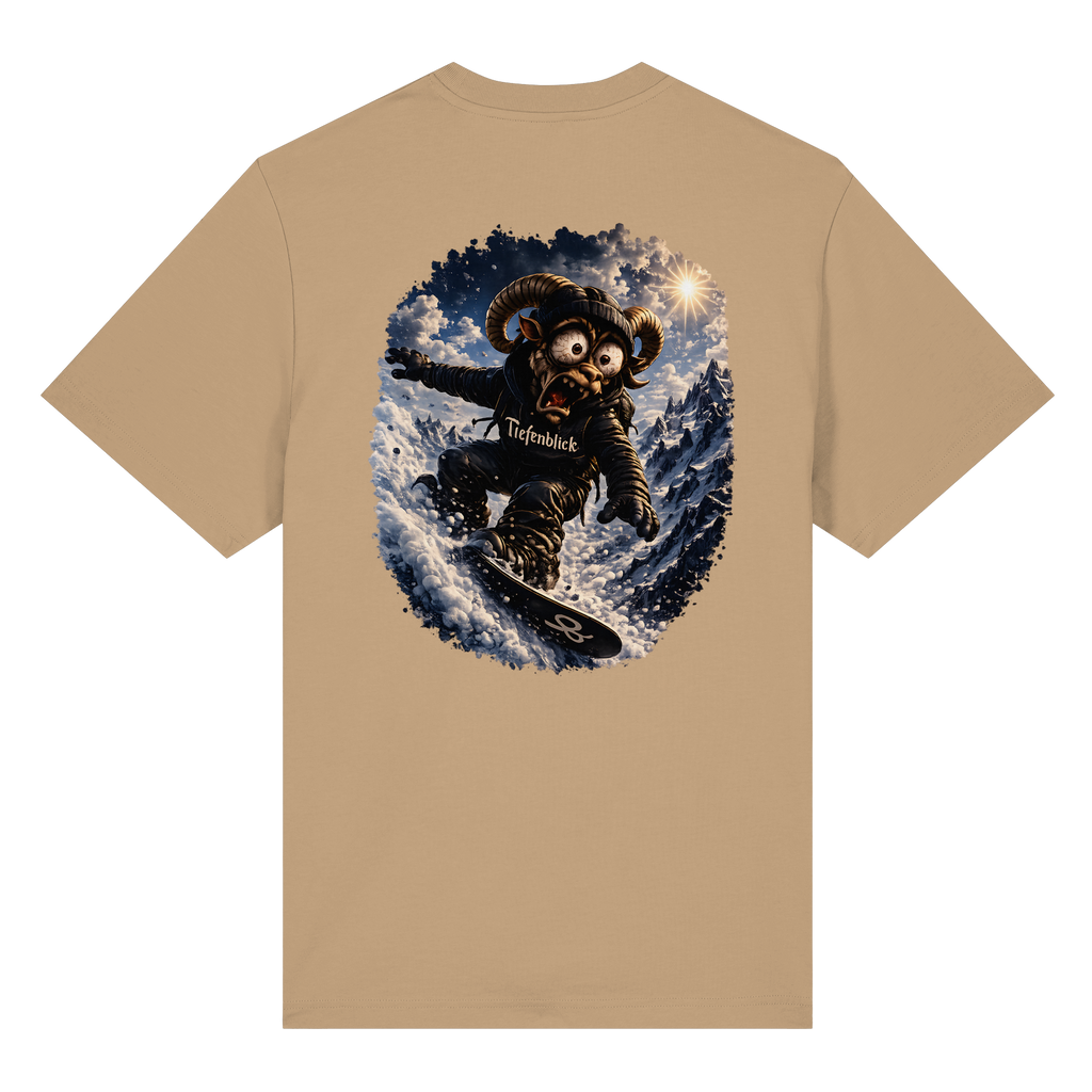Tiefenblick Snowboarden  - Organic Heavy Shirt