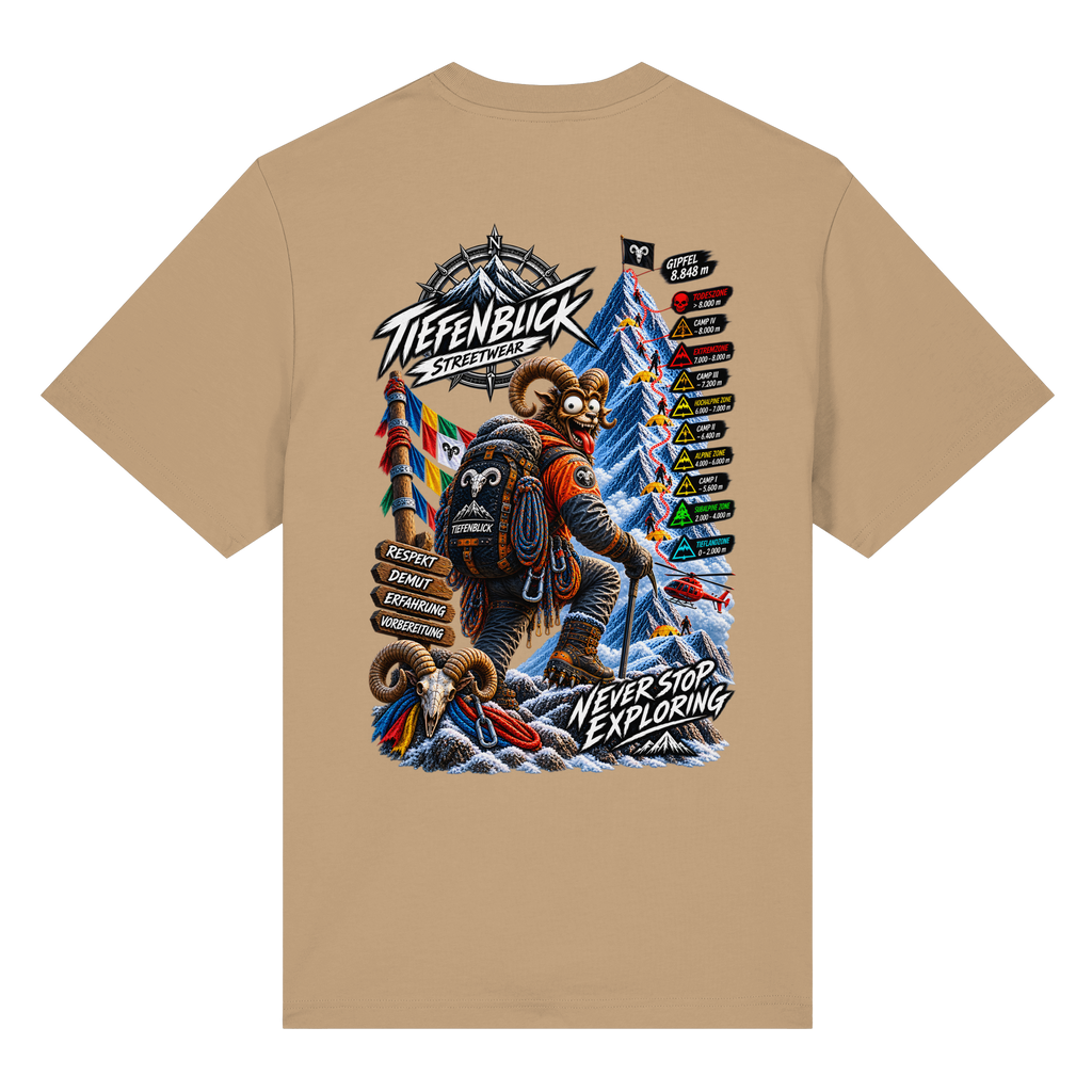 Tiefenblick Todeszone Fun - Organic Heavy Shirt