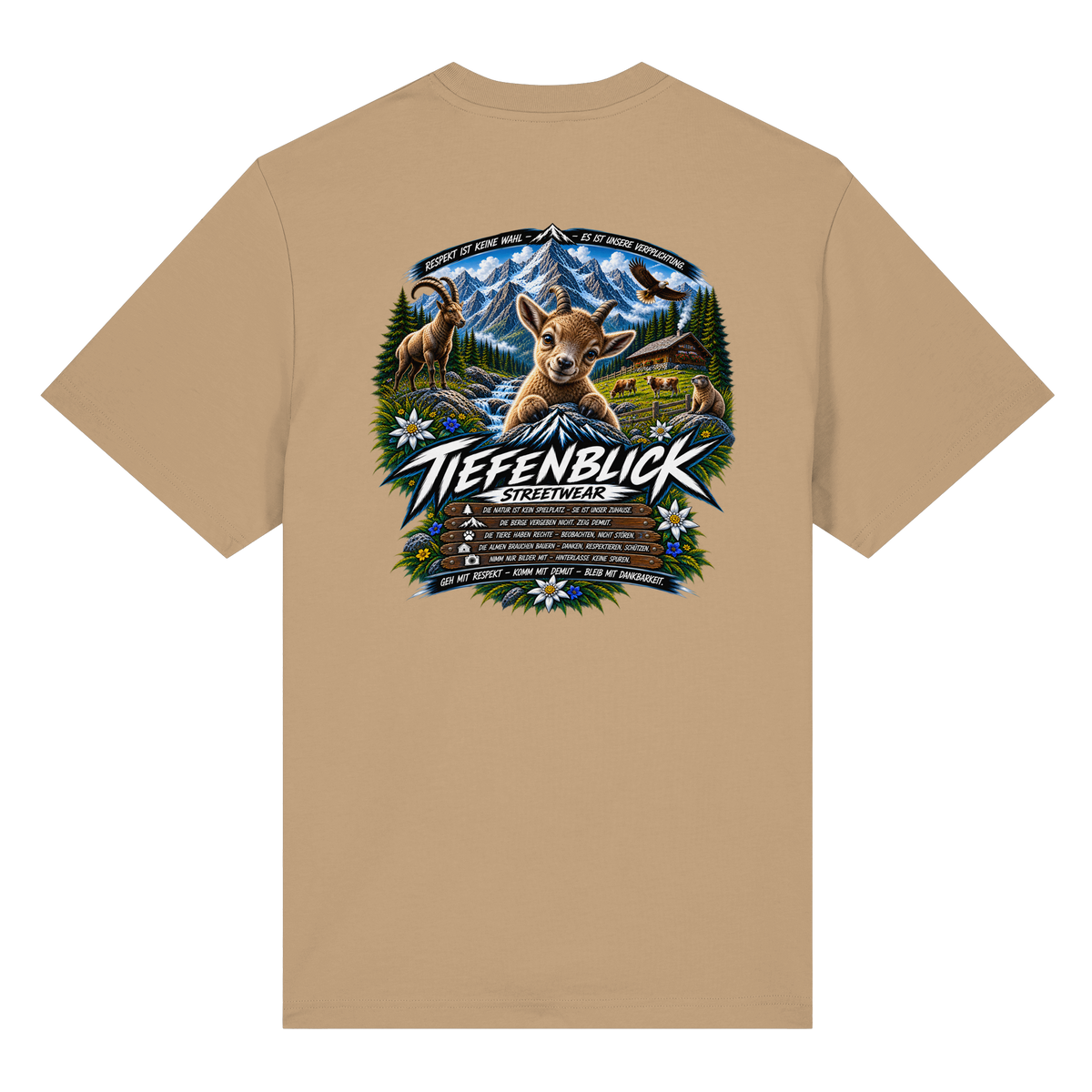 Tiefenblick Respekt Edition - Organic Heavy Shirt