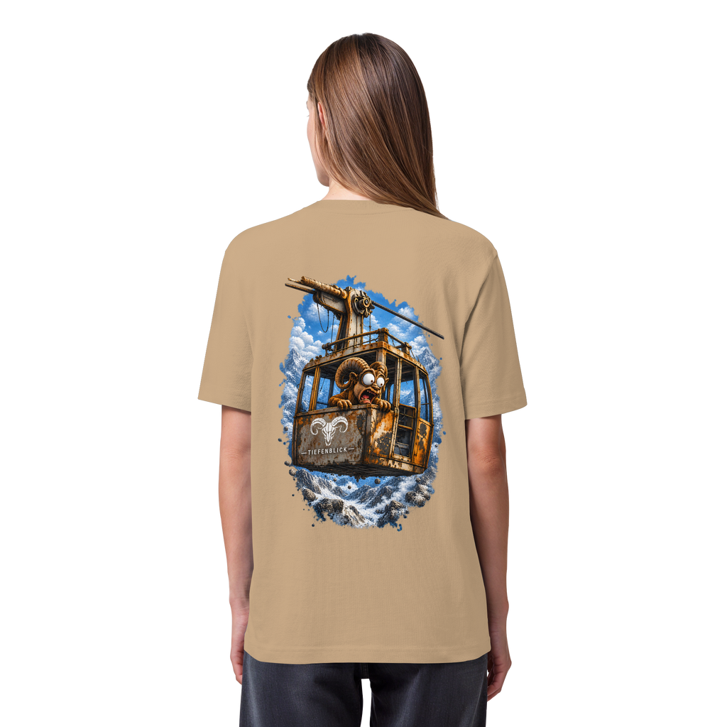 Tiefenblick Adrenalin Gondel Fun - Organic Heavy Shirt