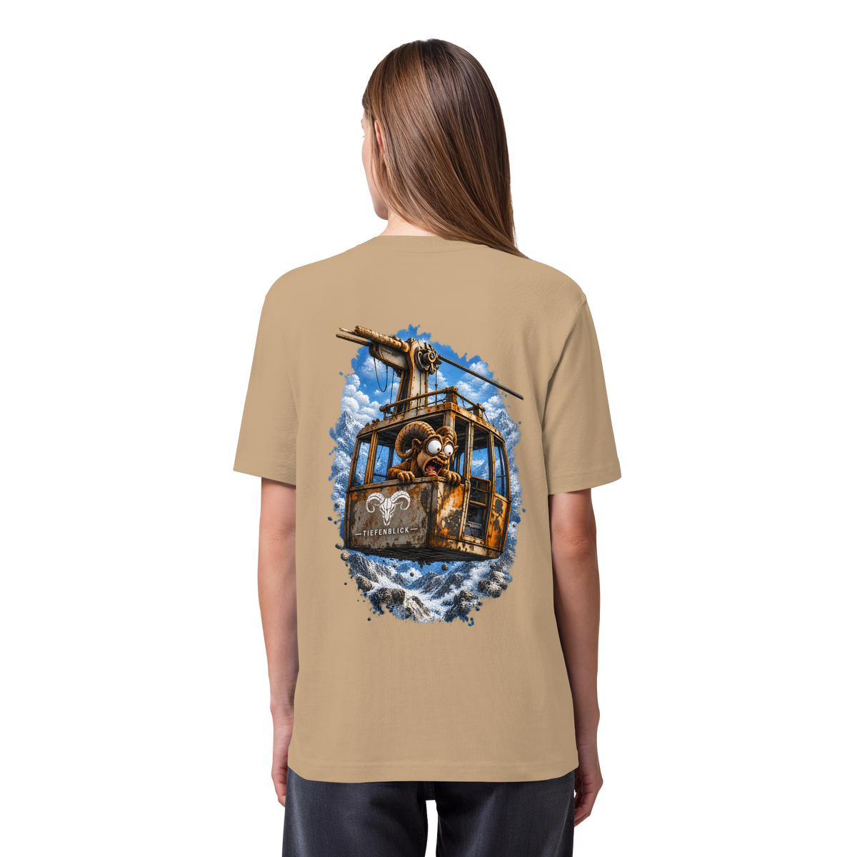 Tiefenblick Adrenalin Gondel Fun - Organic Heavy Shirt