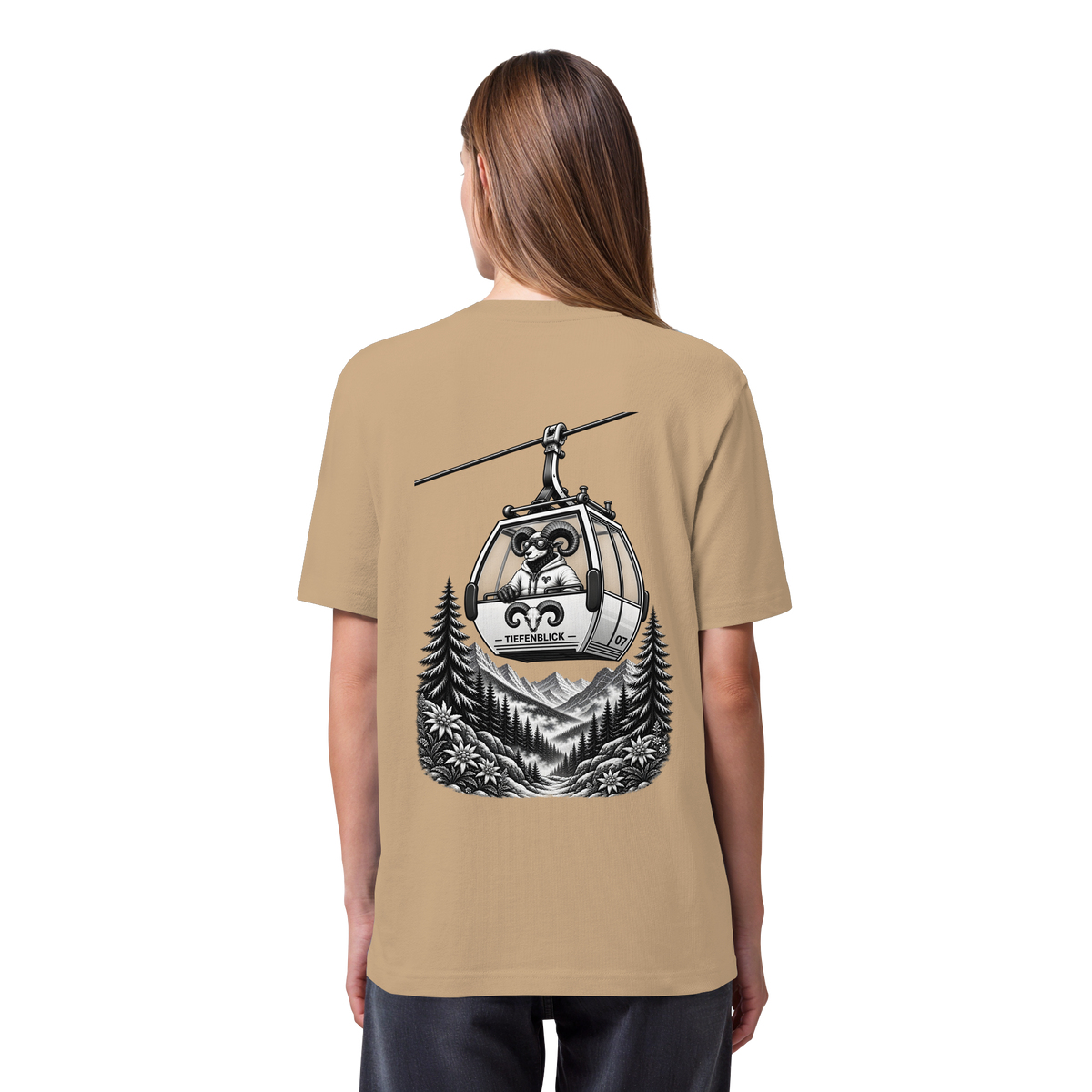 Tiefenblick Gondel Fun  - Organic Heavy Shirt