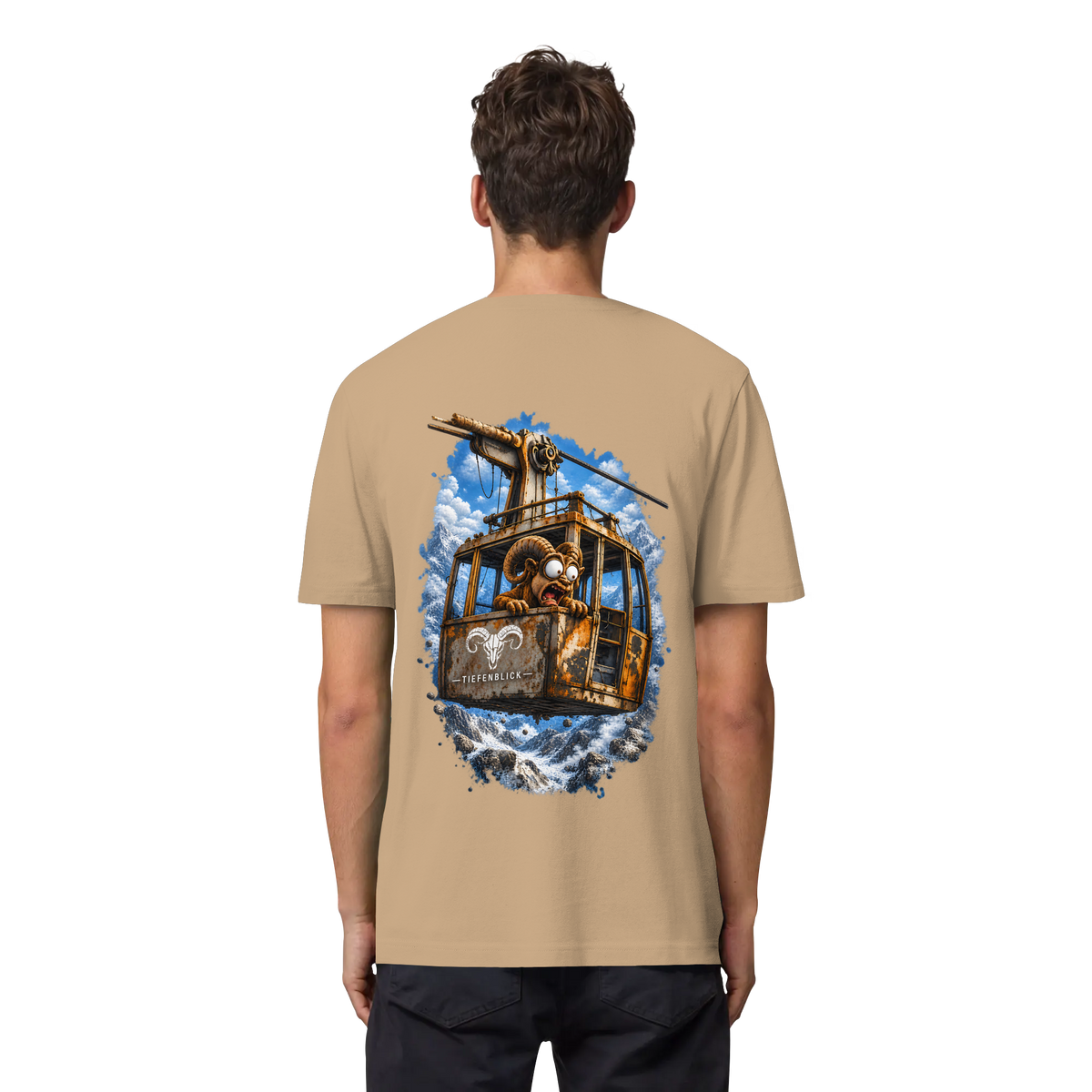Tiefenblick Adrenalin Gondel Fun - Organic Heavy Shirt
