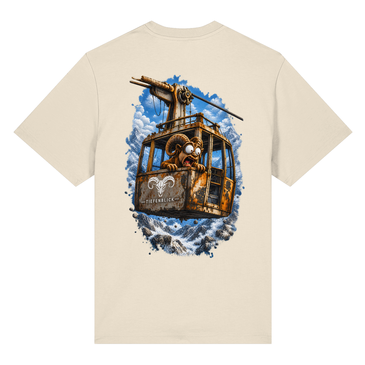 Tiefenblick Adrenalin Gondel Fun - Organic Heavy Shirt