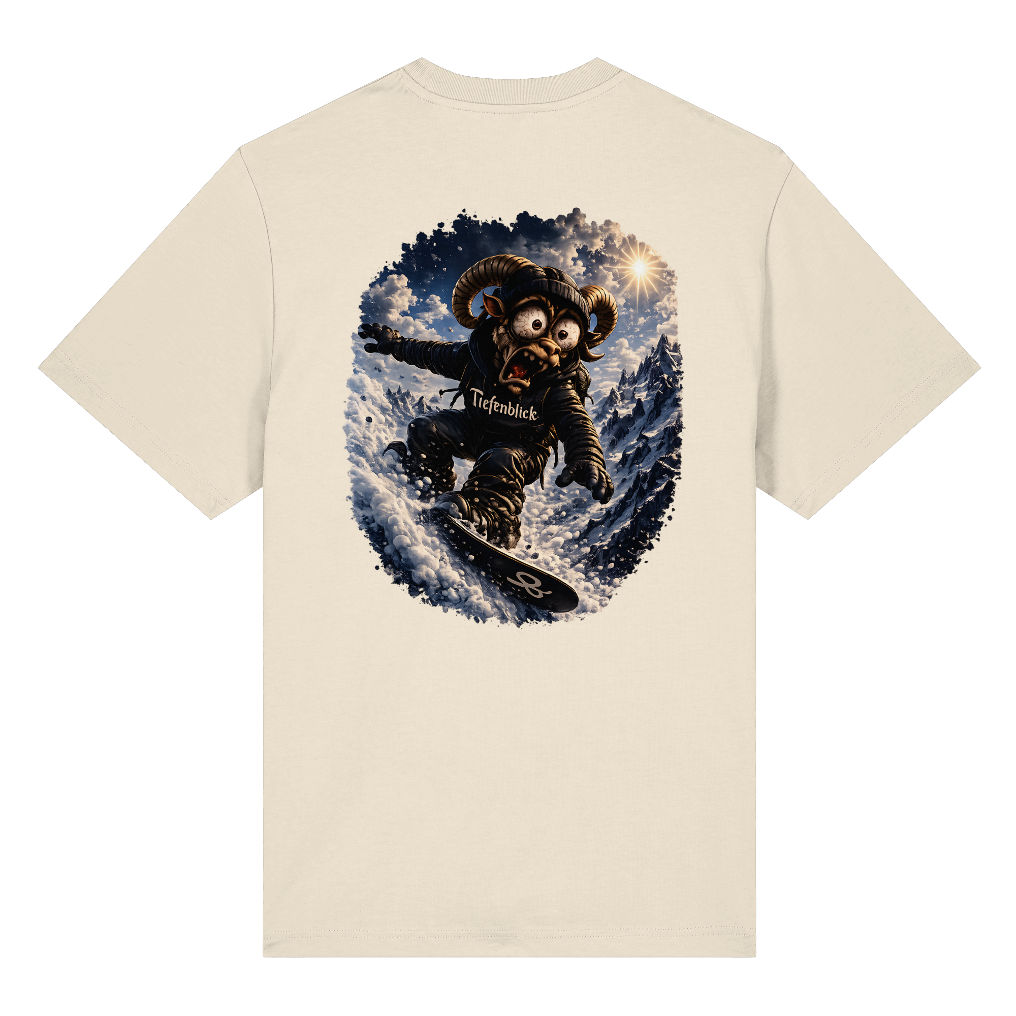 Tiefenblick Snowboarden  - Organic Heavy Shirt