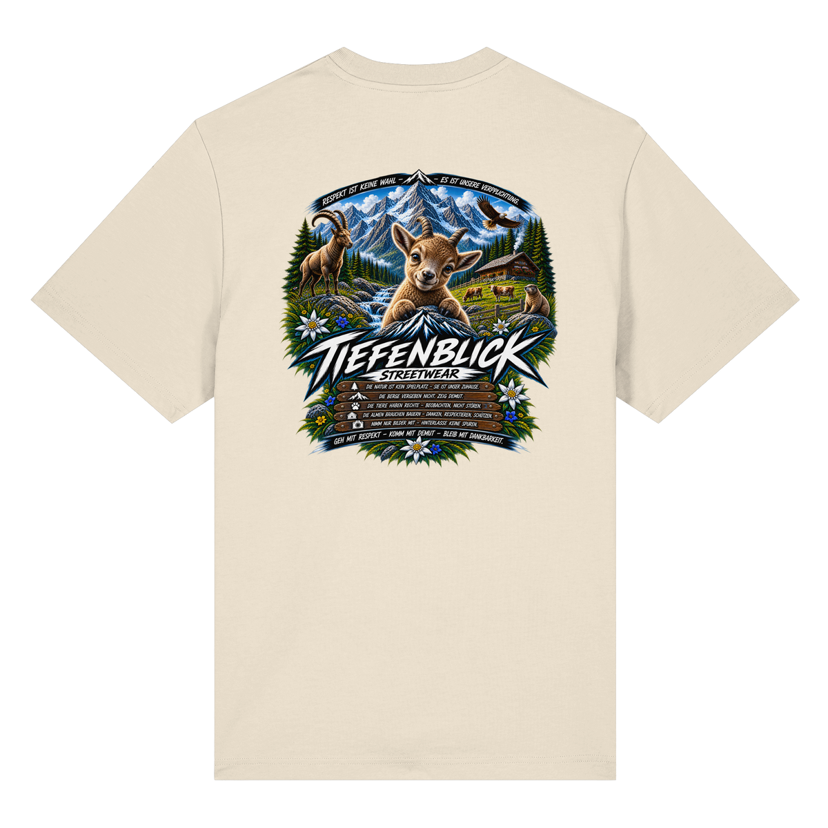 Tiefenblick Respekt Edition - Organic Heavy Shirt