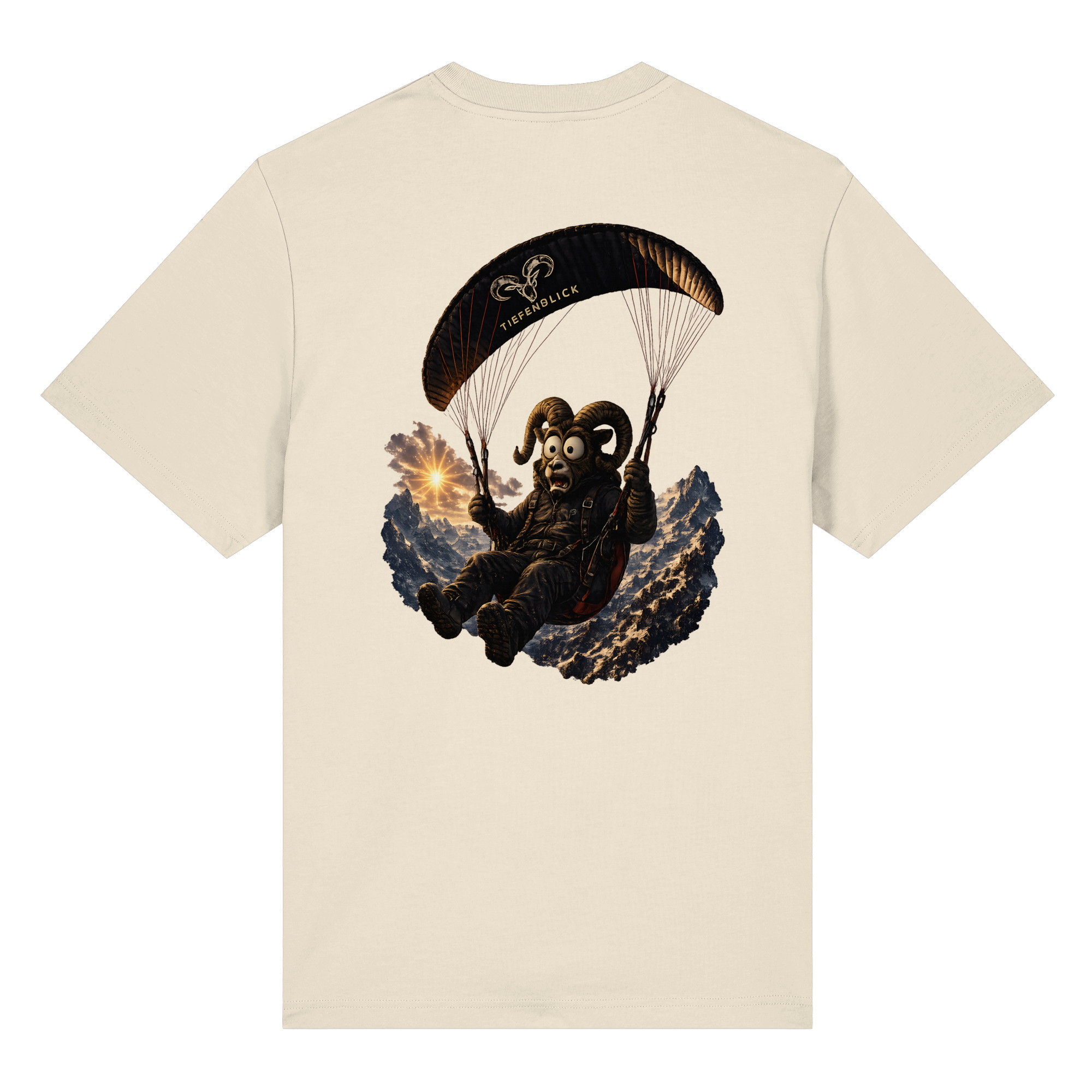 Tiefenblick Paraglider (Frau) - Organic Heavy Shirt