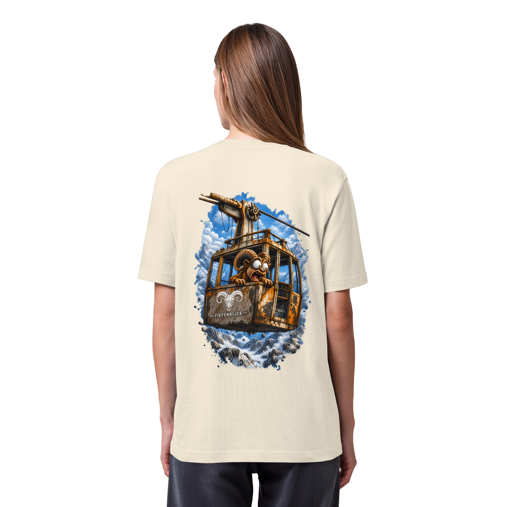 Tiefenblick Adrenalin Gondel Fun - Organic Heavy Shirt