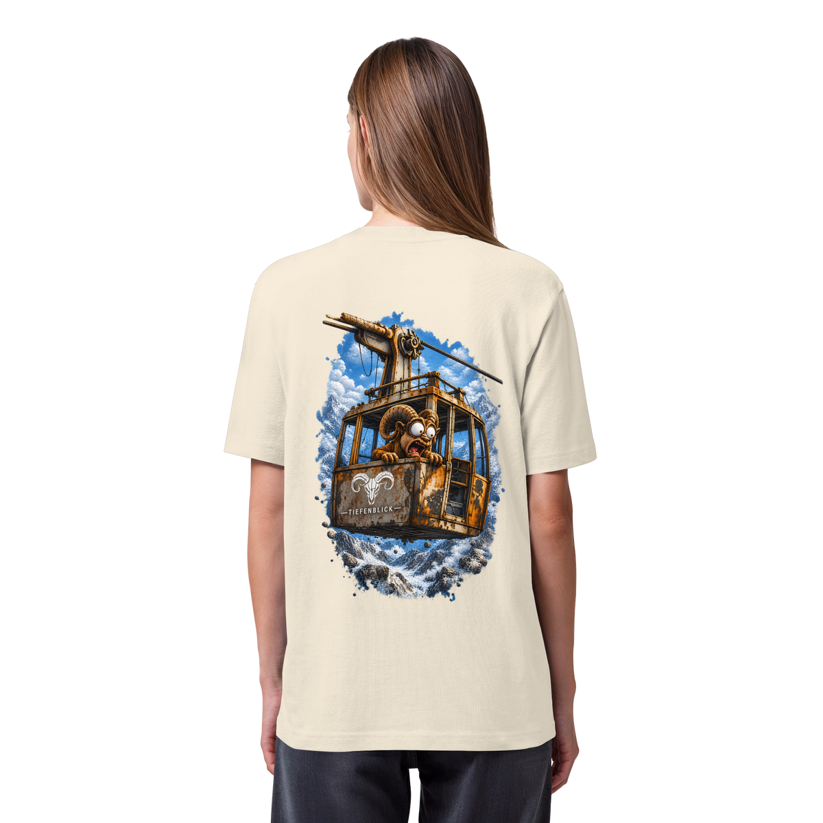 Tiefenblick Adrenalin Gondel Fun - Organic Heavy Shirt