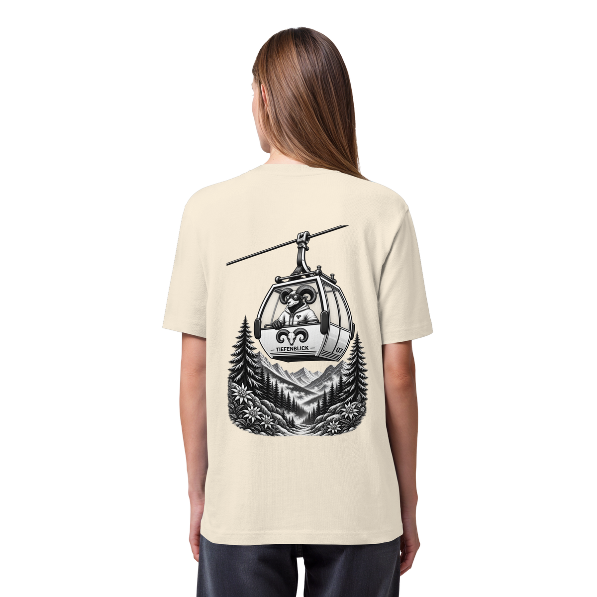 Tiefenblick Gondel Fun  - Organic Heavy Shirt