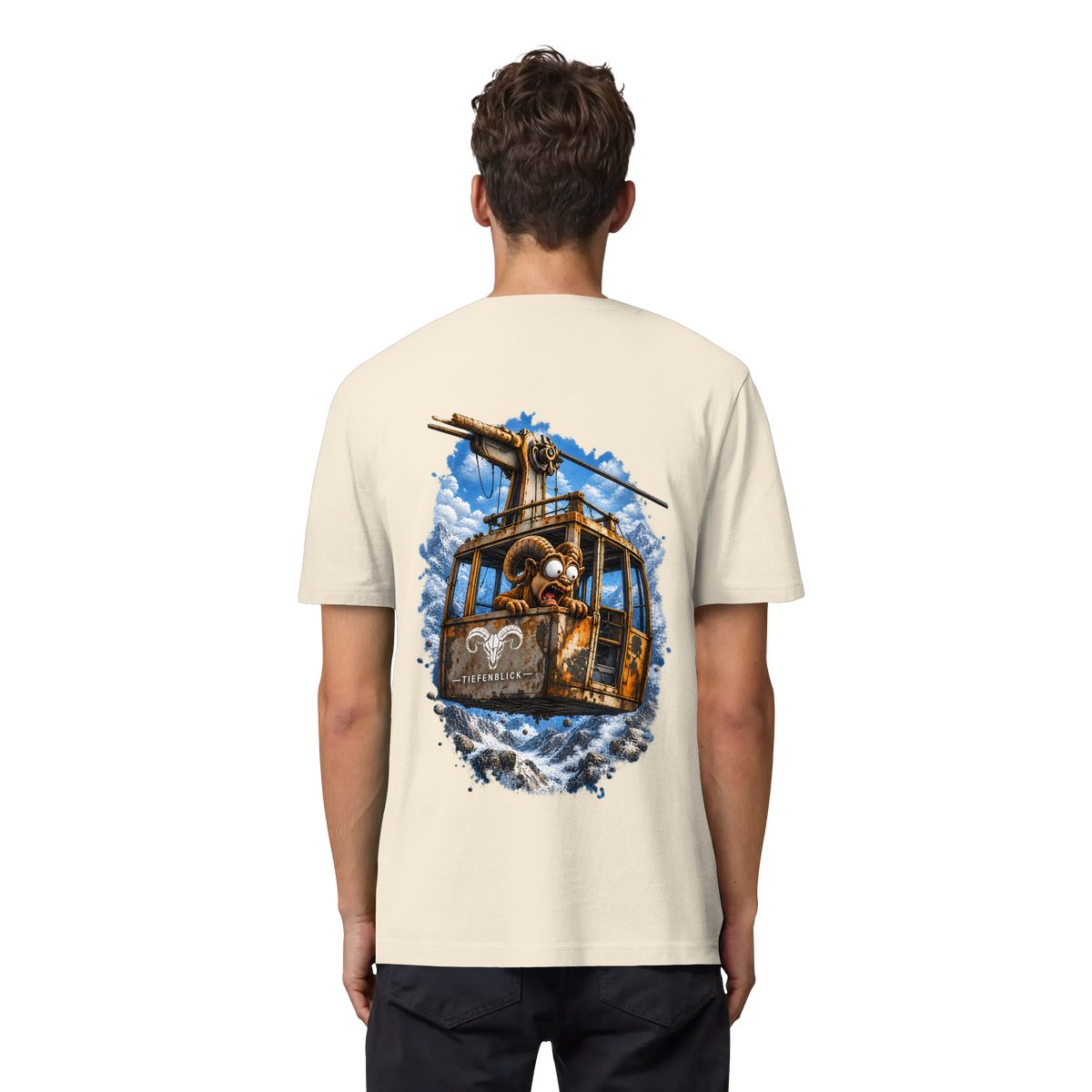 Tiefenblick Adrenalin Gondel Fun - Organic Heavy Shirt