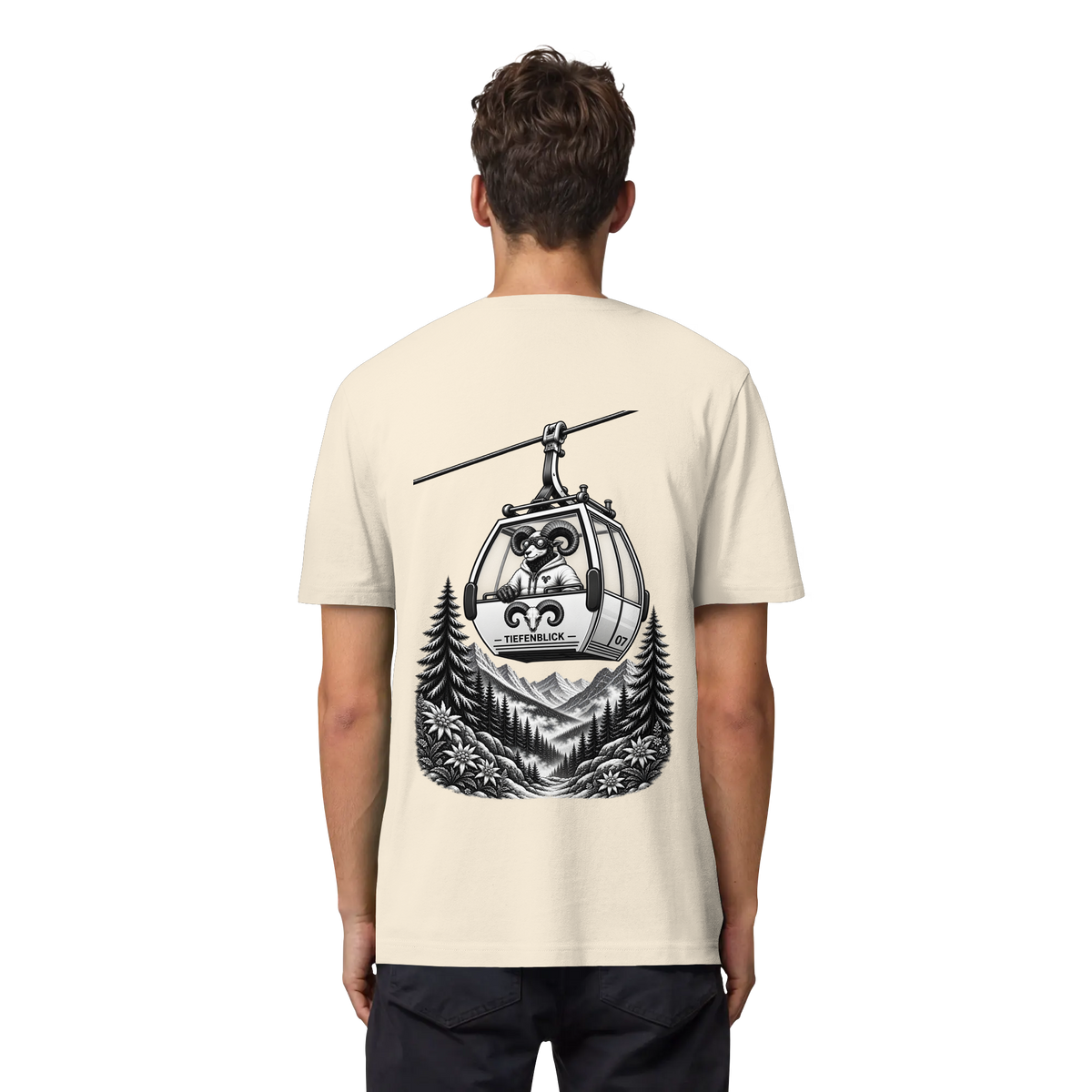 Tiefenblick Gondel Fun  - Organic Heavy Shirt