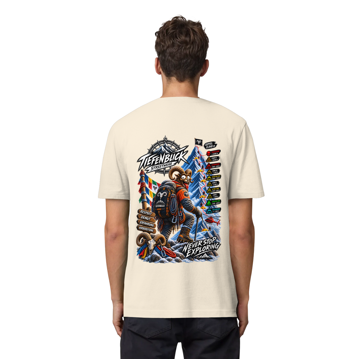 Tiefenblick Todeszone Fun - Organic Heavy Shirt