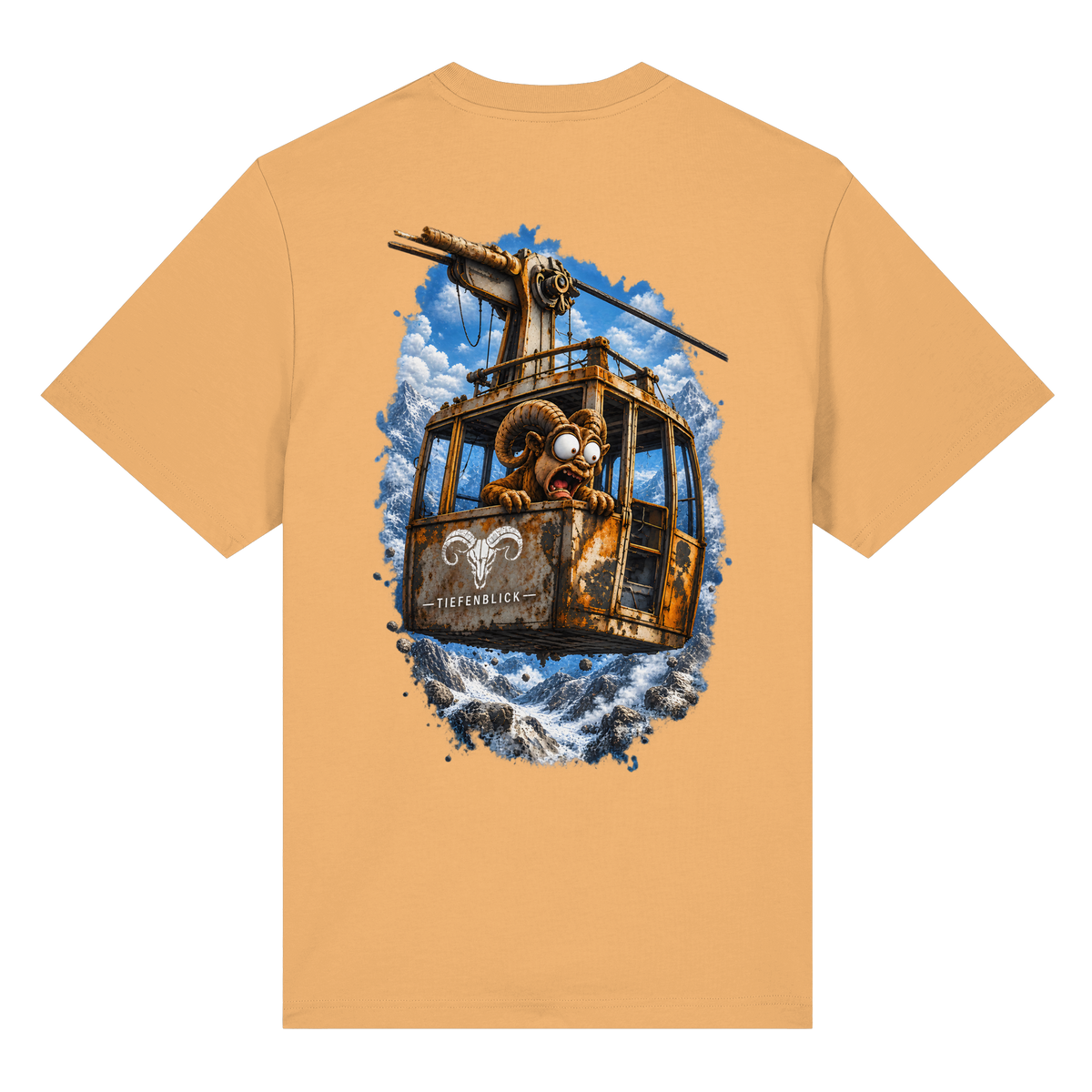 Tiefenblick Adrenalin Gondel Fun - Organic Heavy Shirt