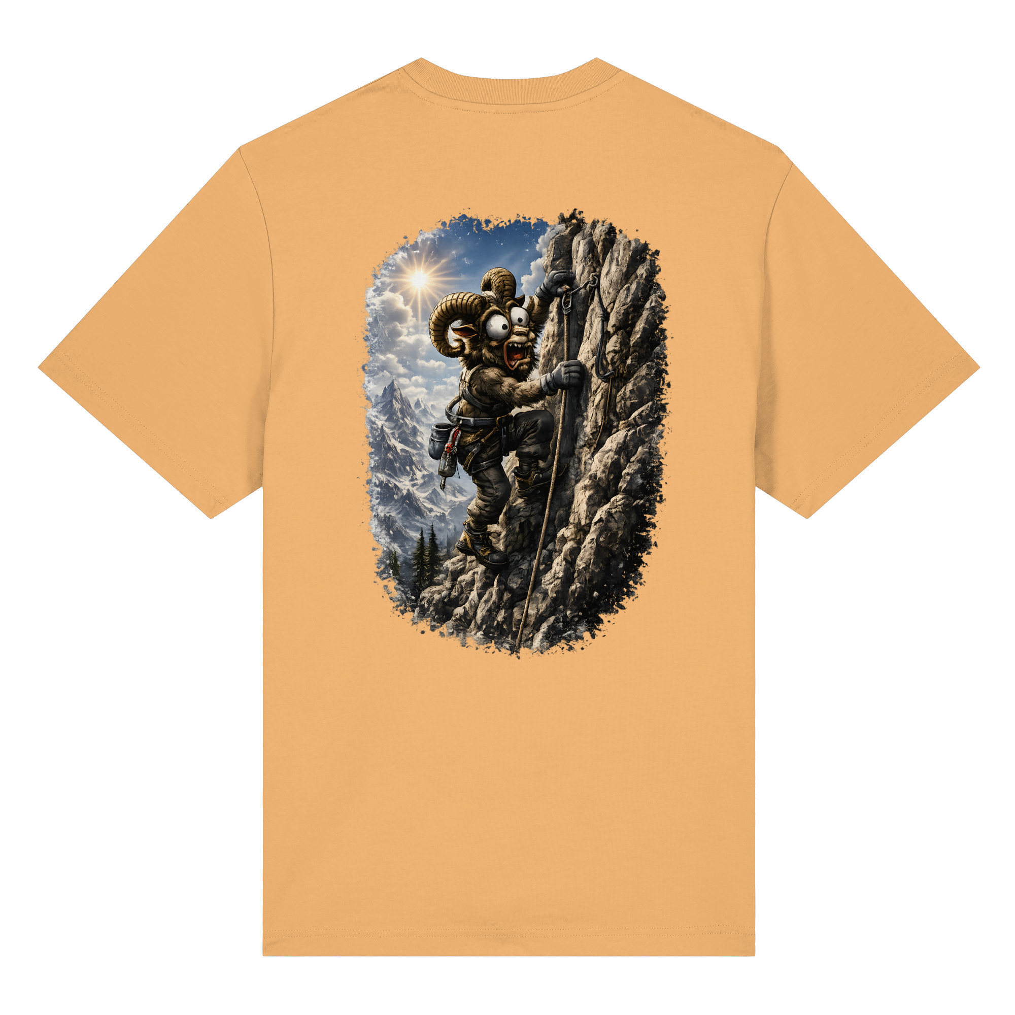 Tiefenblick T Shirt Klettern - Organic Heavy Shirt