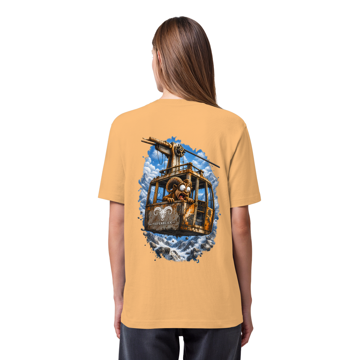 Tiefenblick Adrenalin Gondel Fun - Organic Heavy Shirt