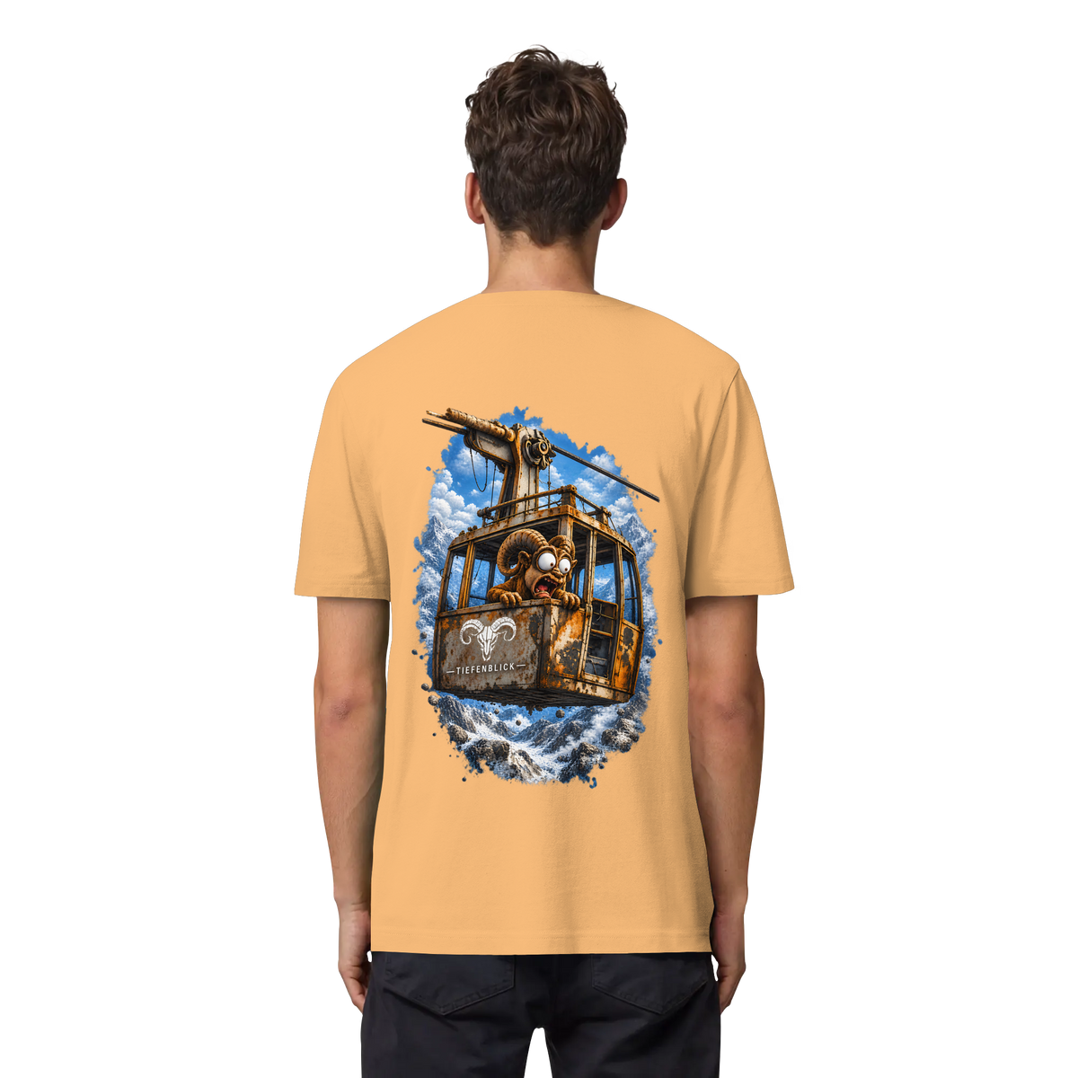 Tiefenblick Adrenalin Gondel Fun - Organic Heavy Shirt