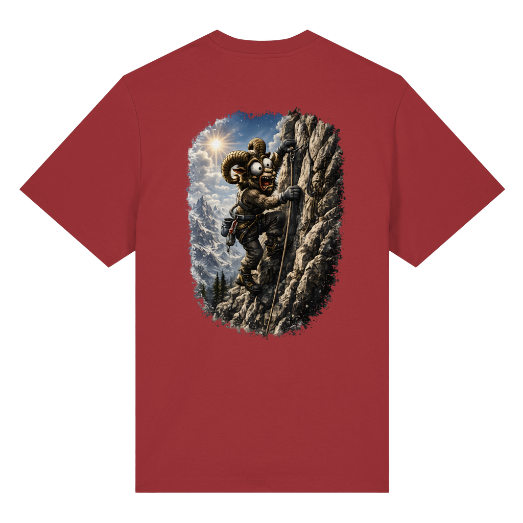 Tiefenblick T Shirt Klettern - Organic Heavy Shirt
