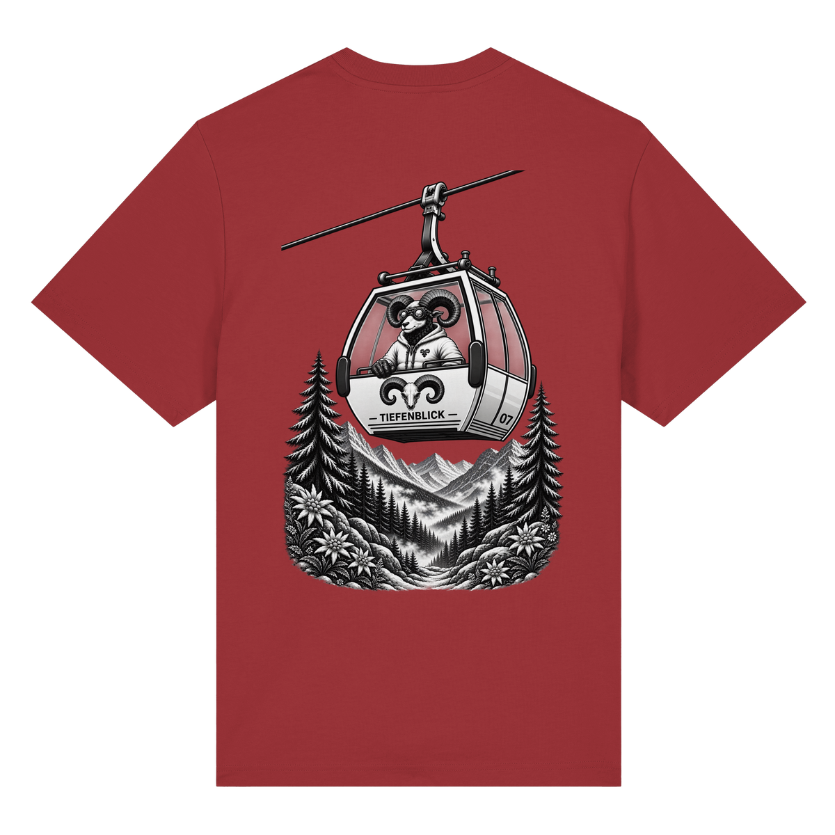 Tiefenblick Gondel Fun  - Organic Heavy Shirt