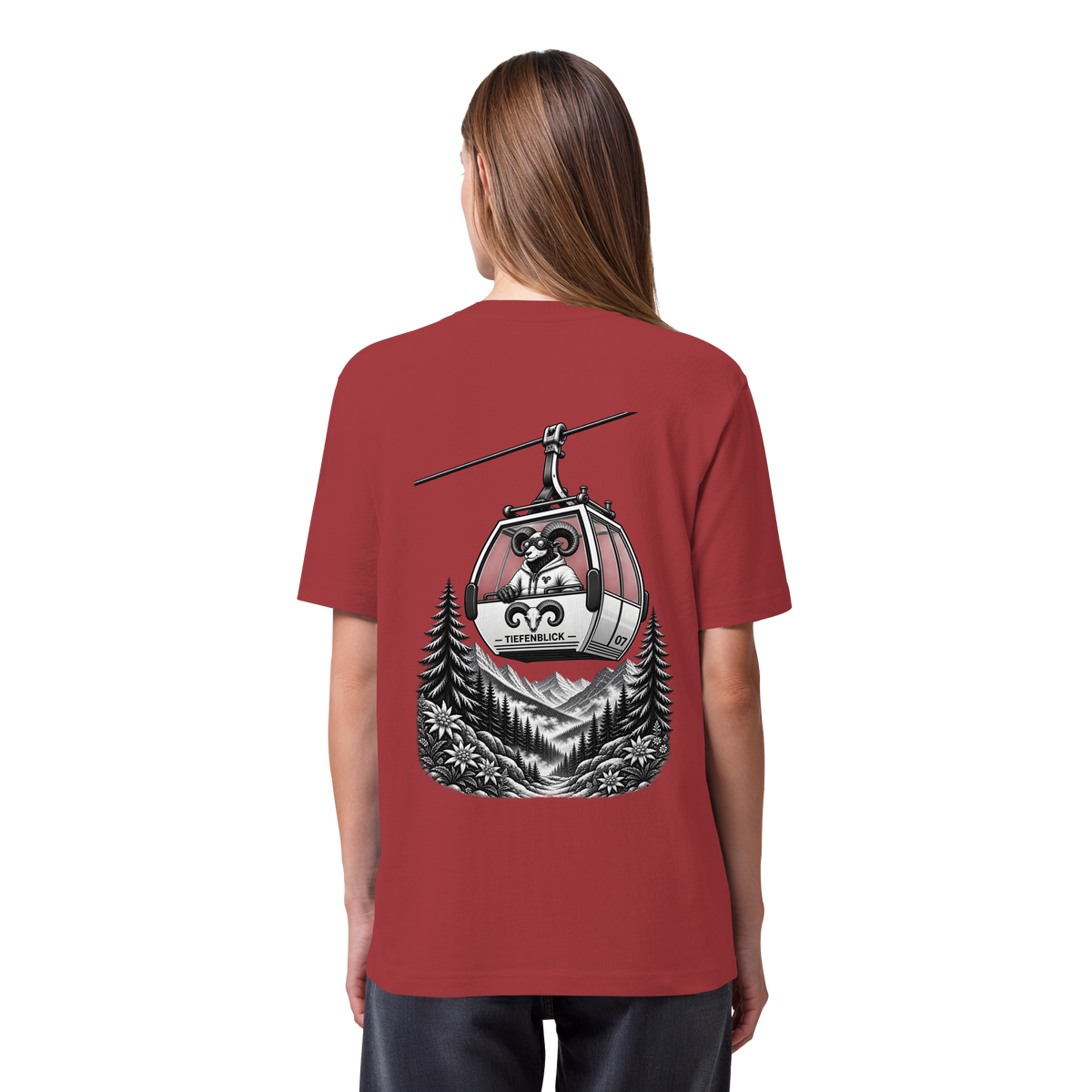 Tiefenblick Gondel Fun  - Organic Heavy Shirt