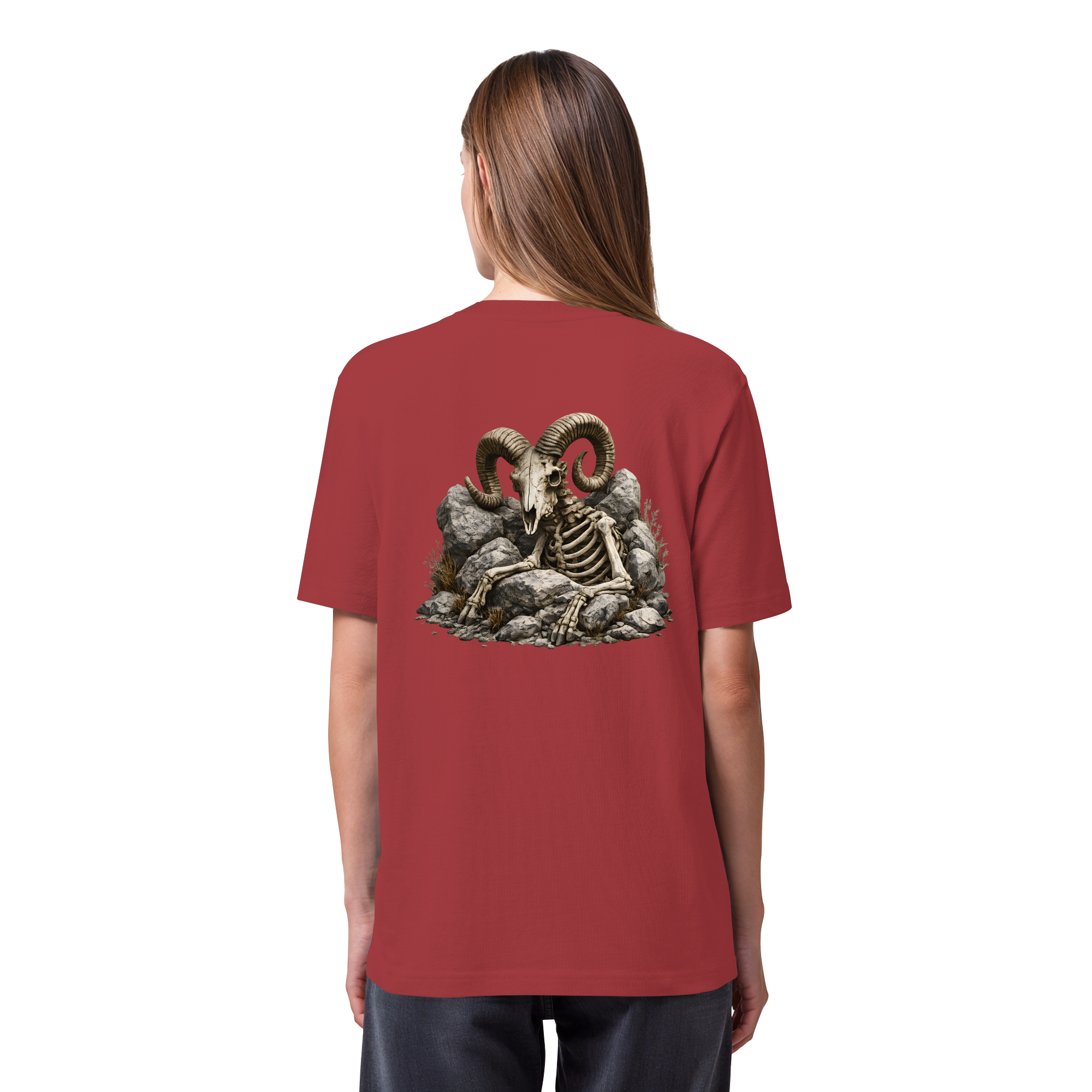 Tiefenblick Skelett Fun - Organic Heavy Shirt