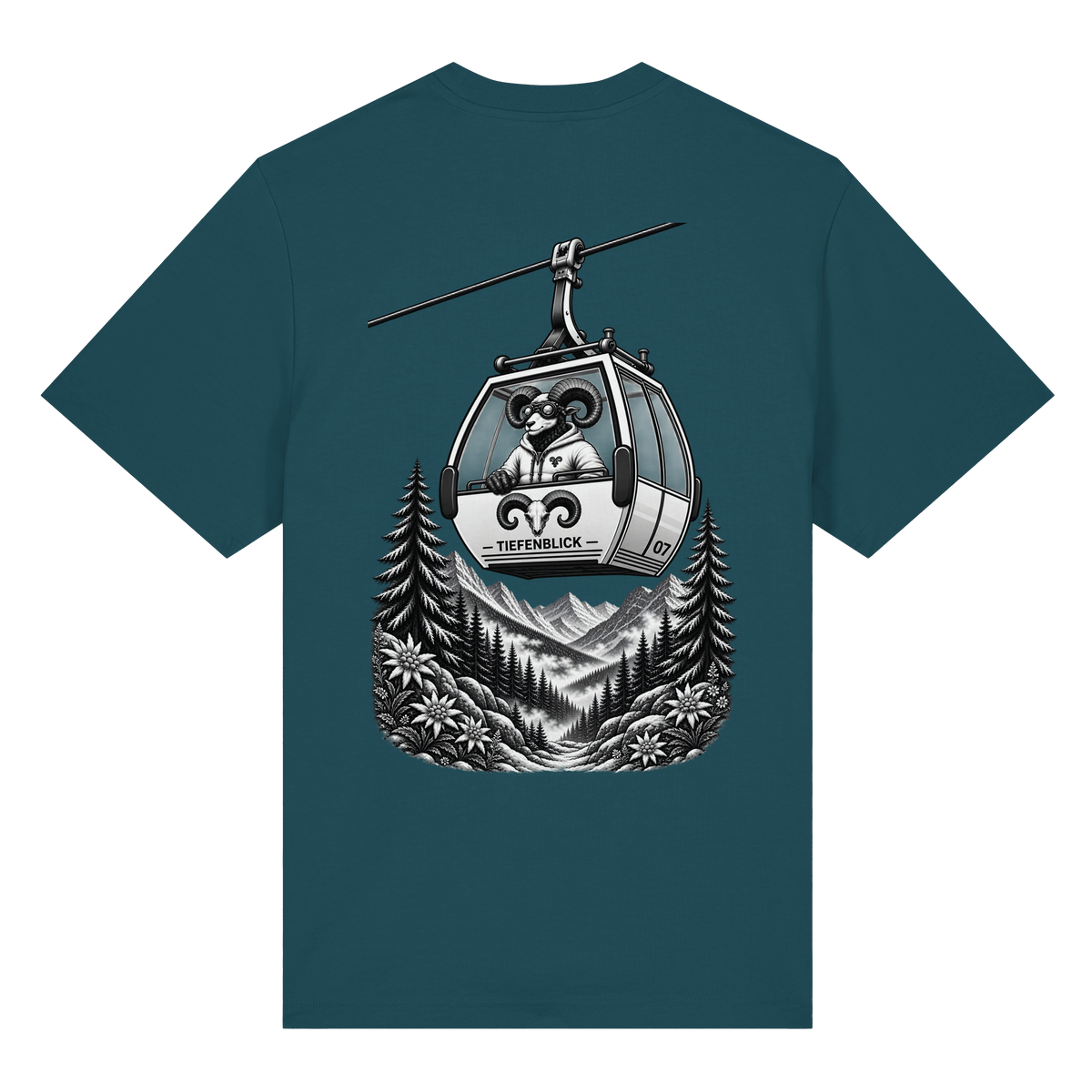 Tiefenblick Gondel Fun  - Organic Heavy Shirt