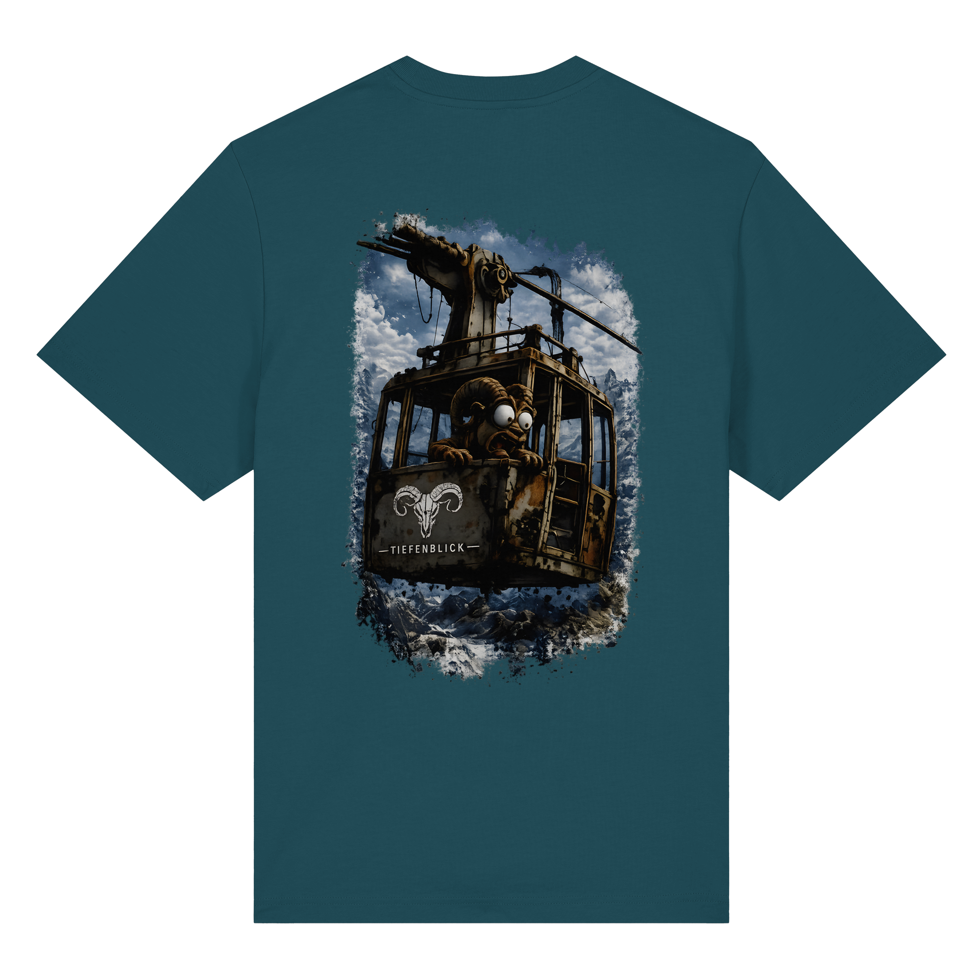 Tiefenblick Gondel Adrenalin Fun  - Organic Heavy Shirt