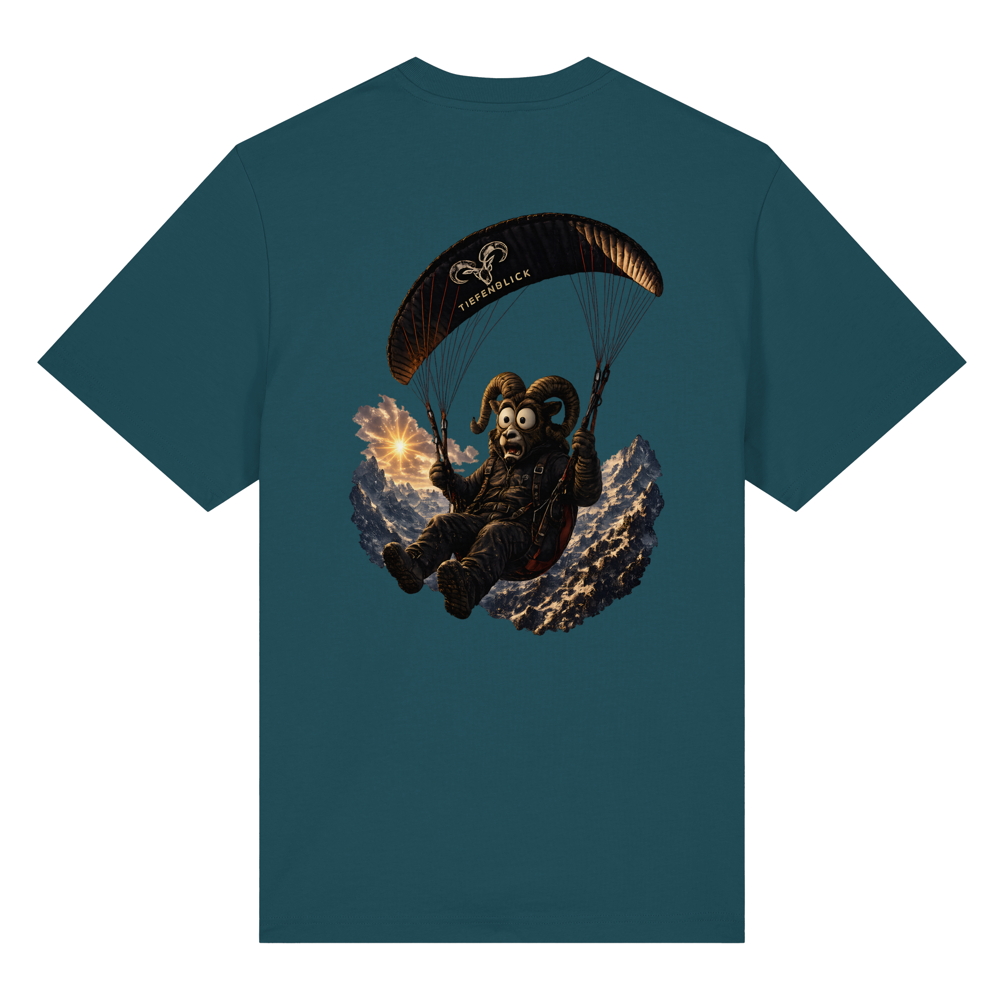Tiefenblick Paraglider ( Mann)  - Organic Heavy Shirt