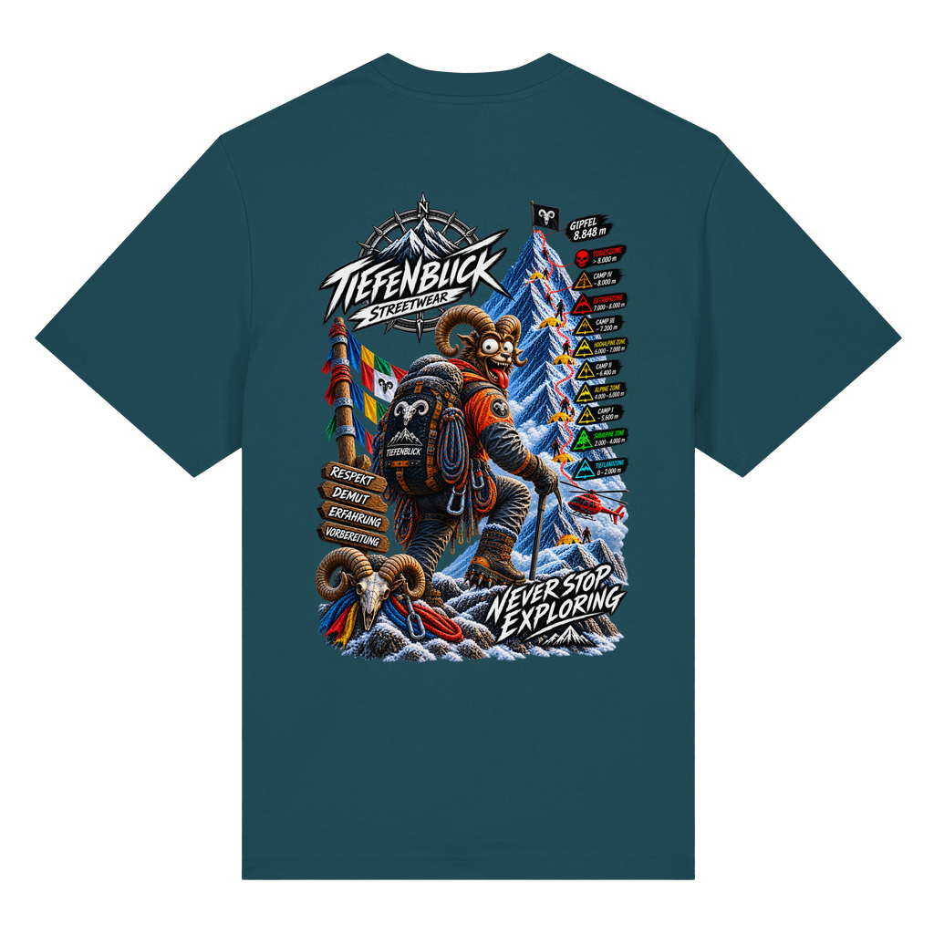 Tiefenblick Todeszone Fun - Organic Heavy Shirt