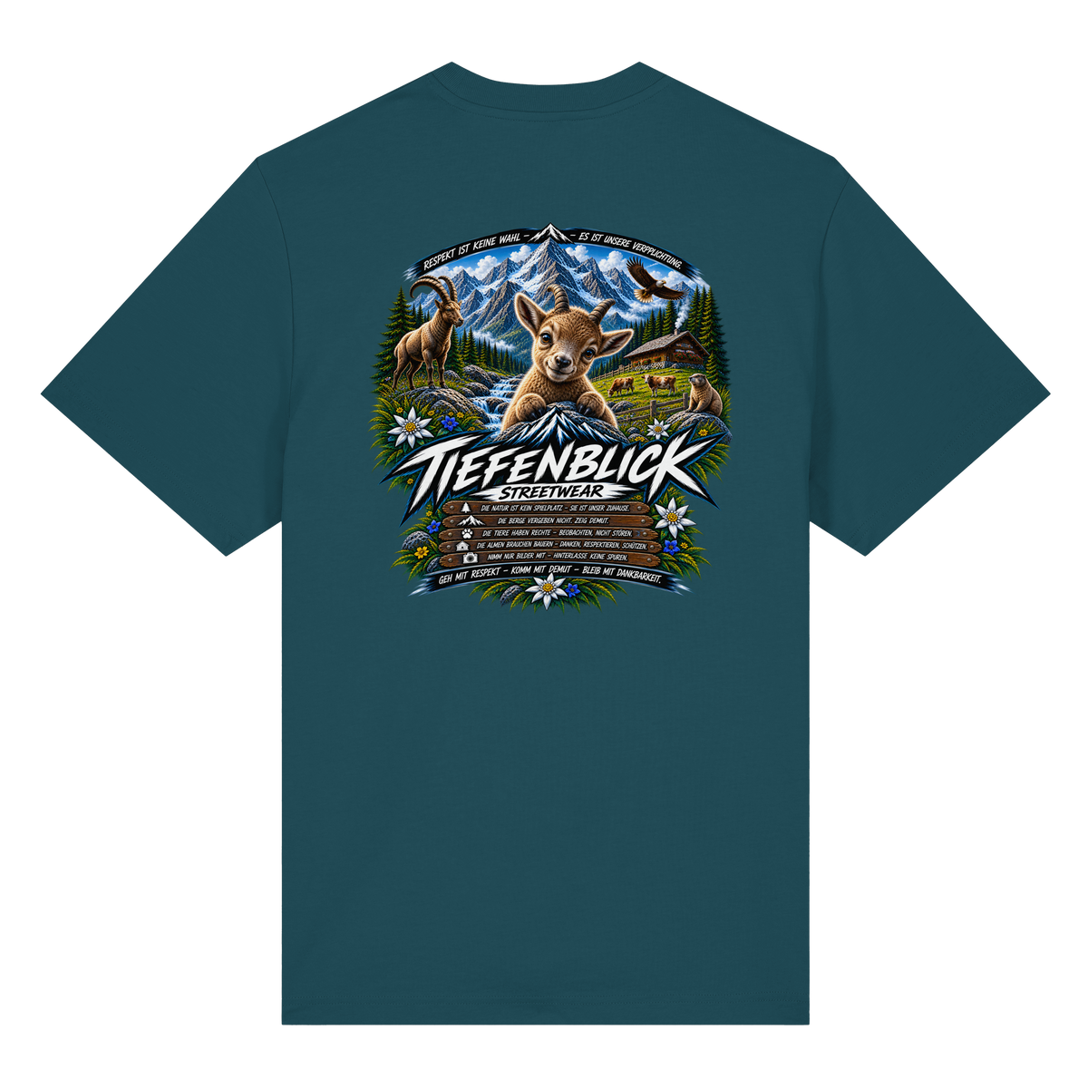 Tiefenblick Respekt Edition - Organic Heavy Shirt