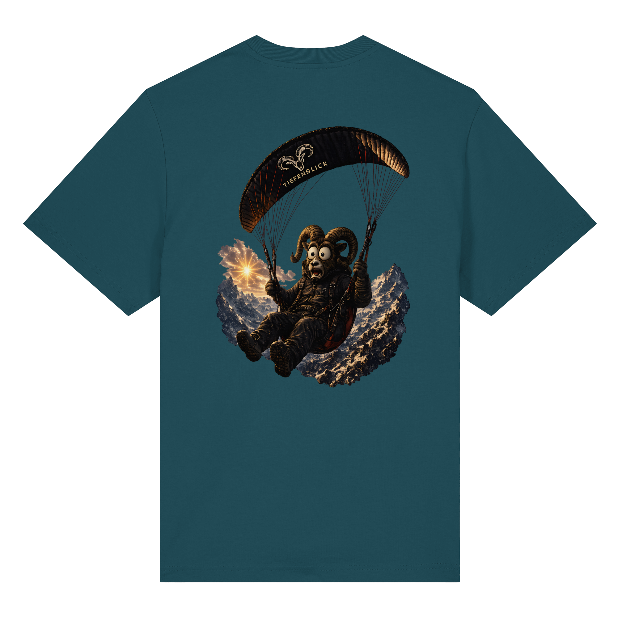 Tiefenblick Paraglider (Frau) - Organic Heavy Shirt