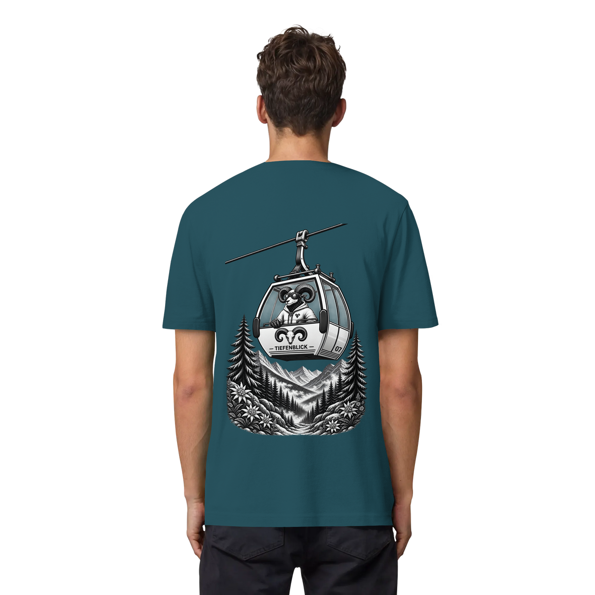 Tiefenblick Gondel Fun  - Organic Heavy Shirt