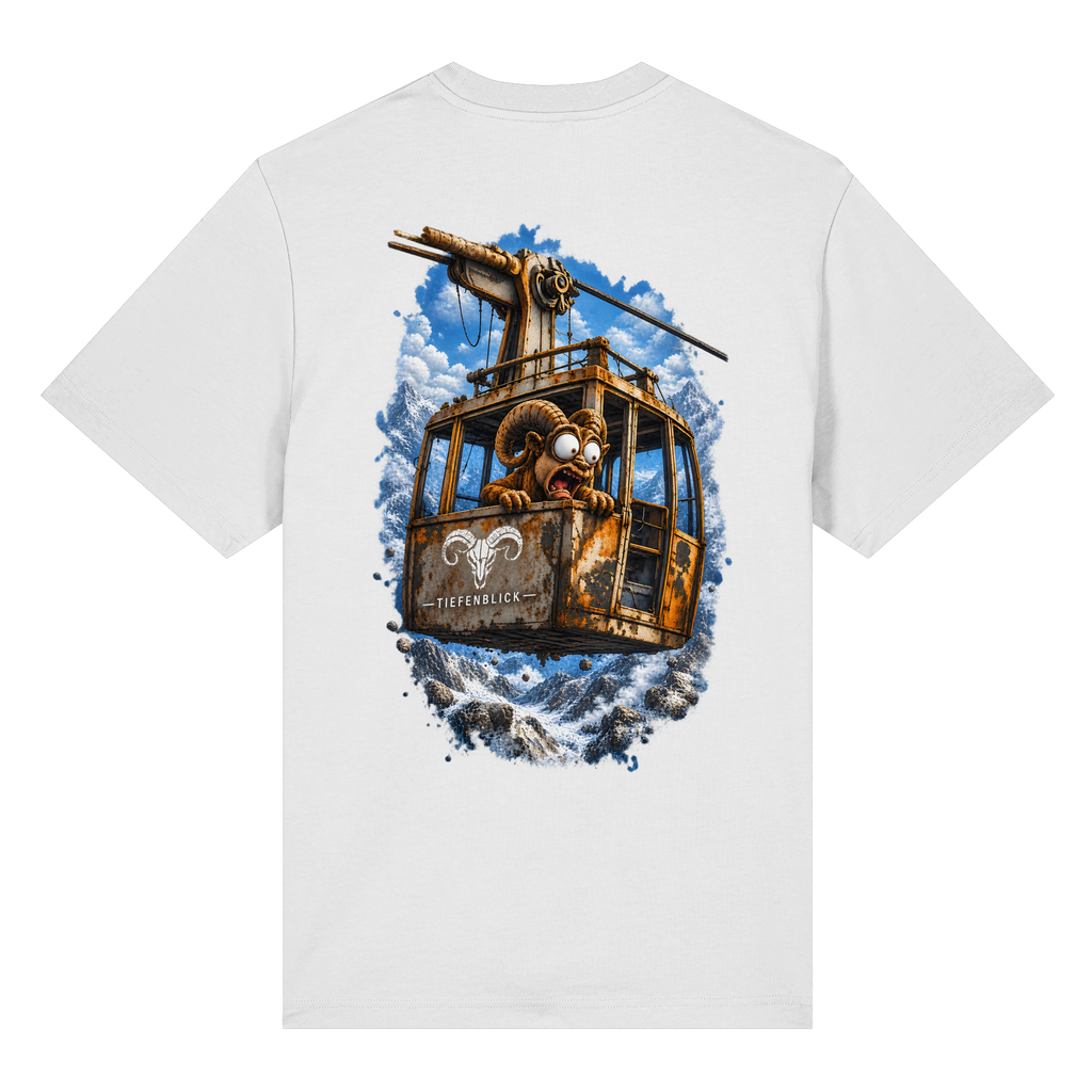 Tiefenblick Adrenalin Gondel Fun - Organic Heavy Shirt