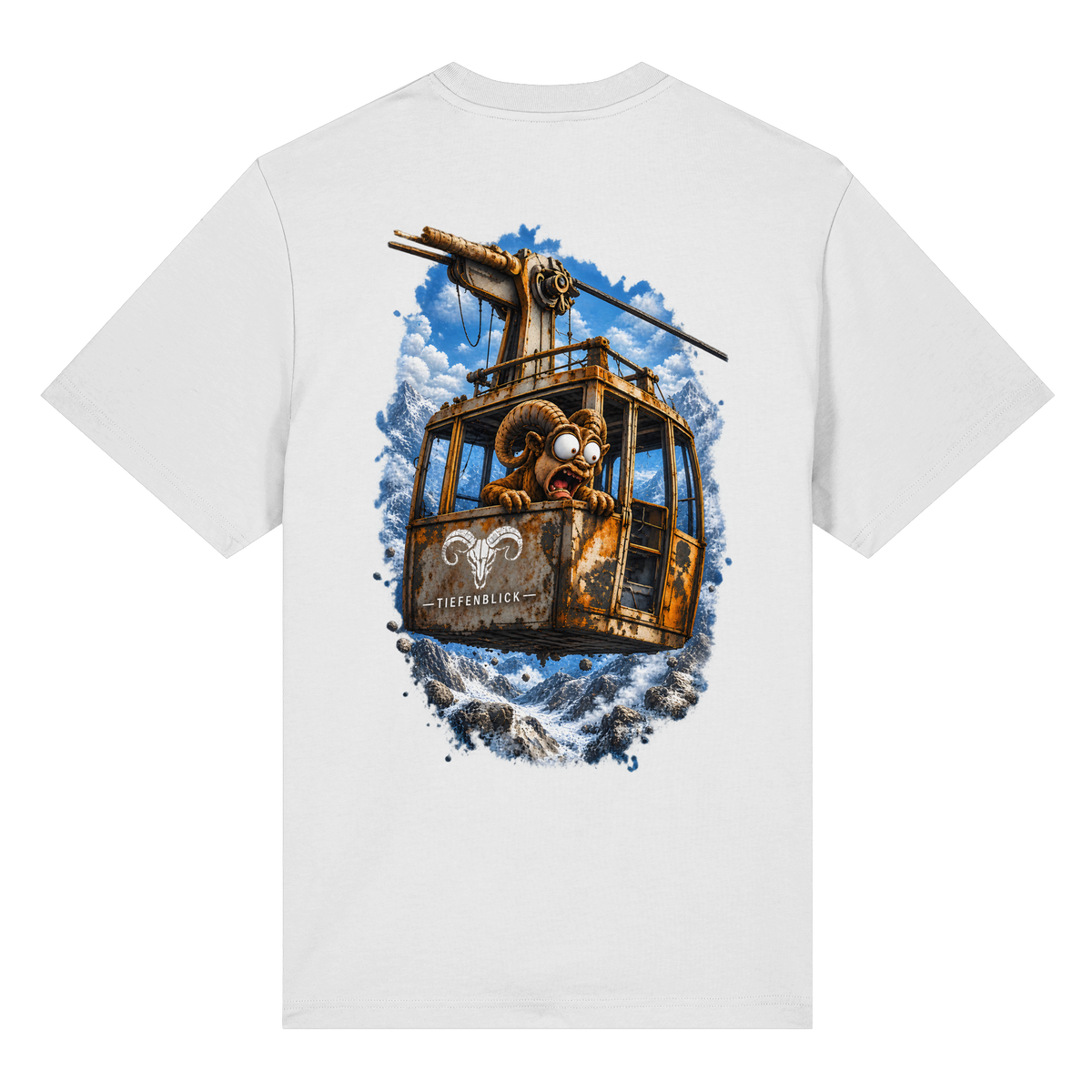 Tiefenblick Adrenalin Gondel Fun - Organic Heavy Shirt
