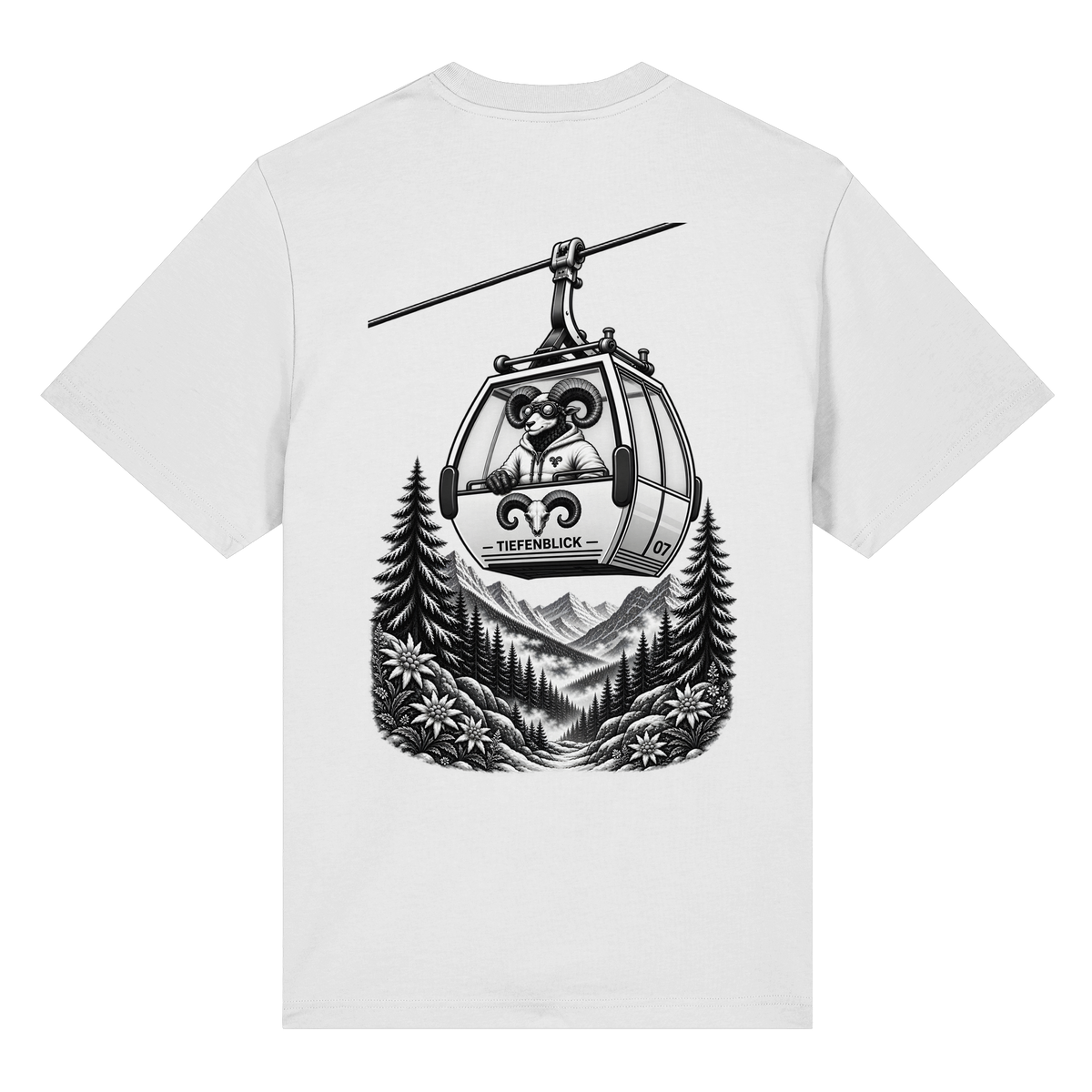 Tiefenblick Gondel Fun  - Organic Heavy Shirt