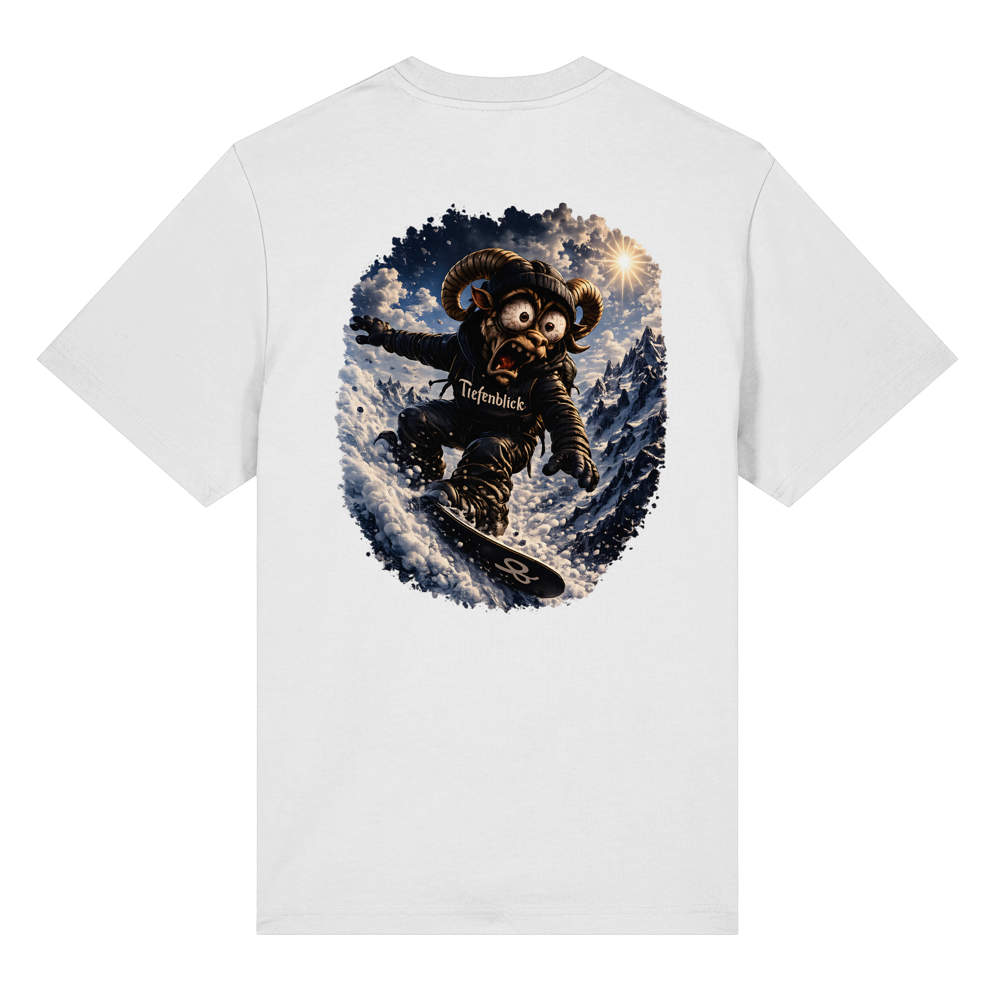 Tiefenblick Snowboarden  - Organic Heavy Shirt