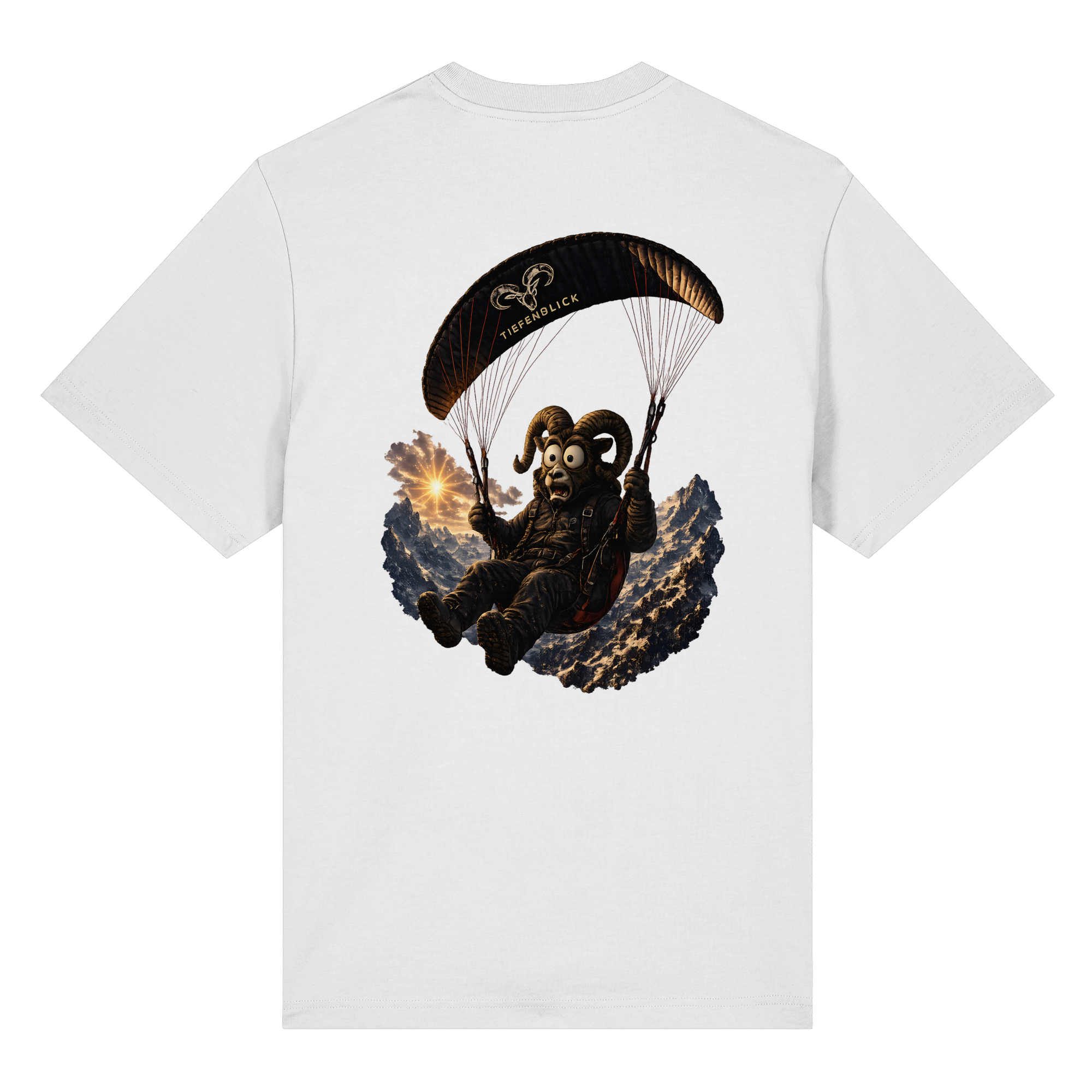 Tiefenblick Paraglider ( Mann)  - Organic Heavy Shirt