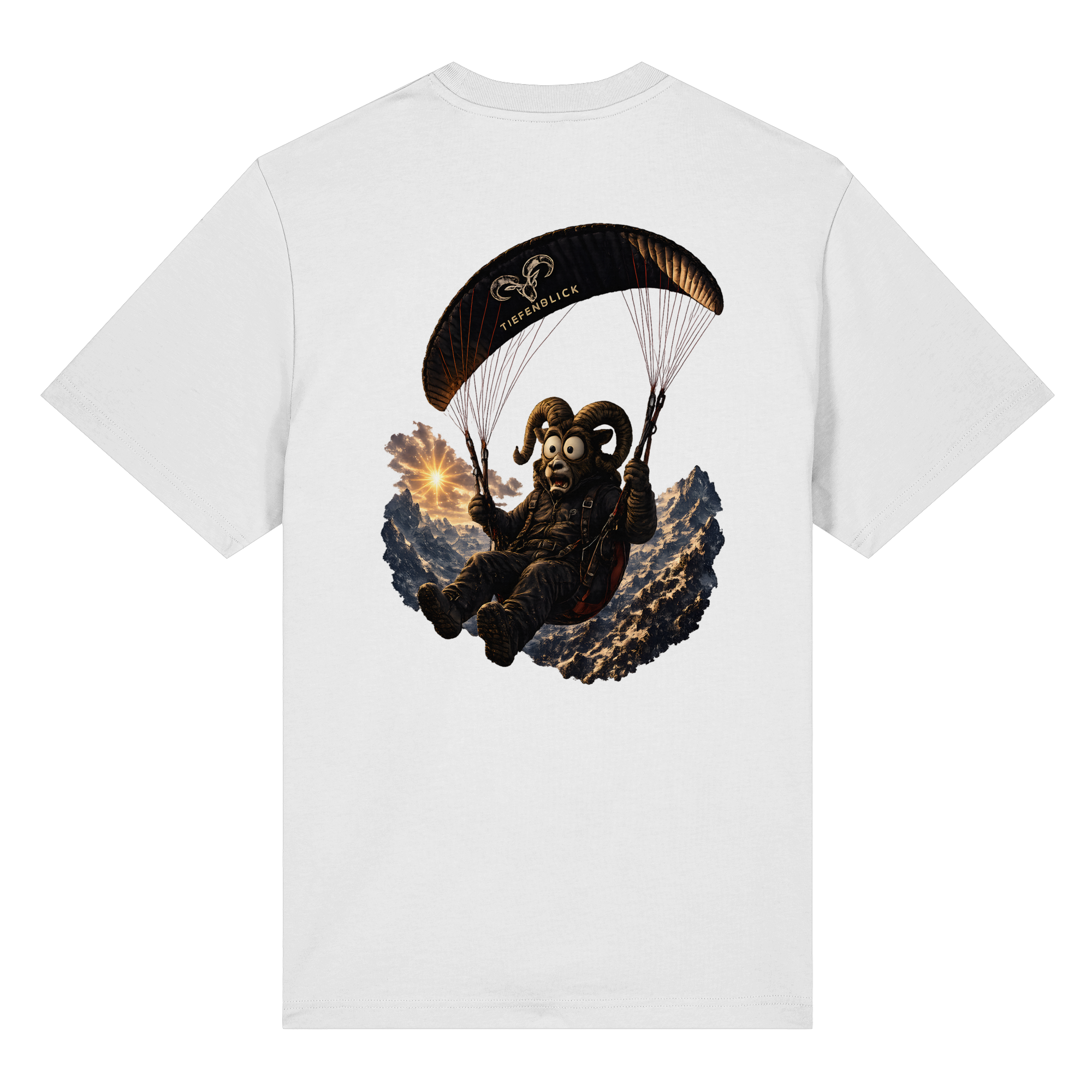 Tiefenblick Paraglider (Frau) - Organic Heavy Shirt