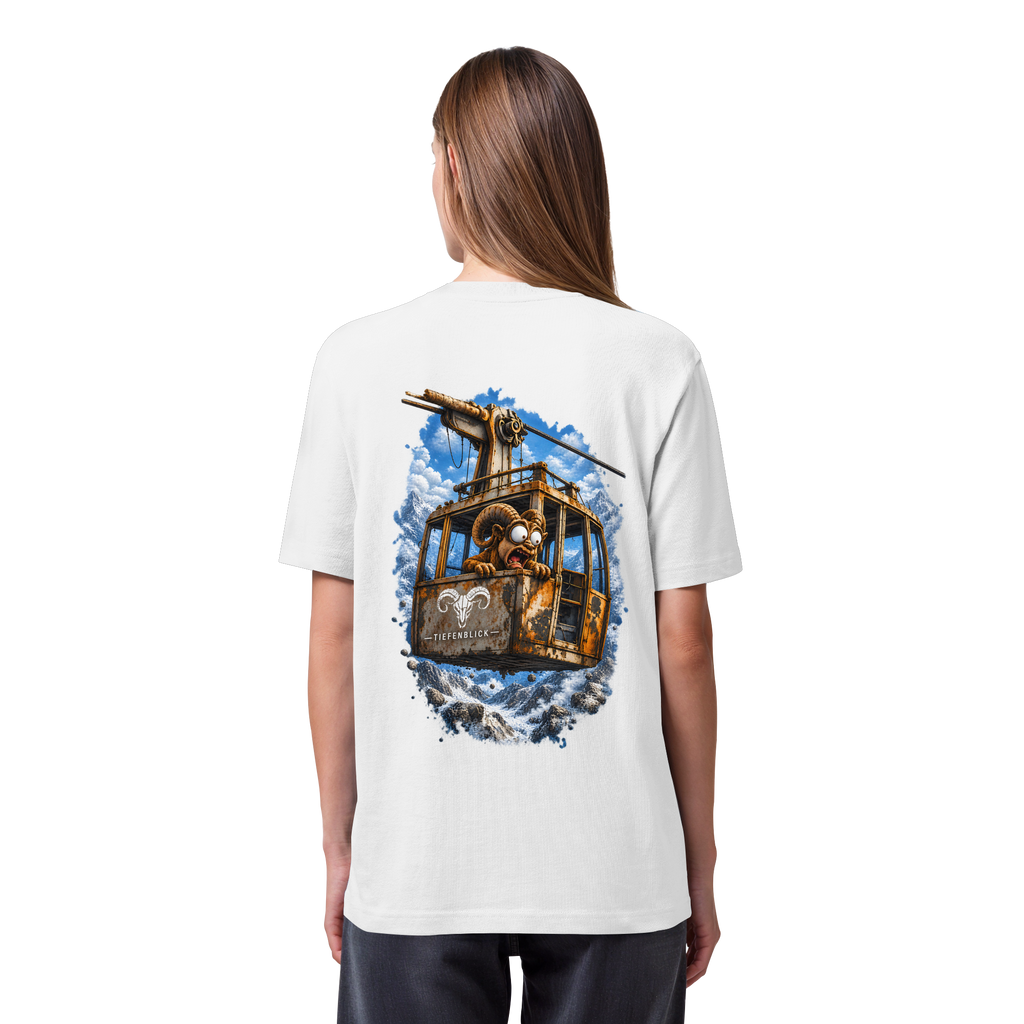 Tiefenblick Adrenalin Gondel Fun - Organic Heavy Shirt