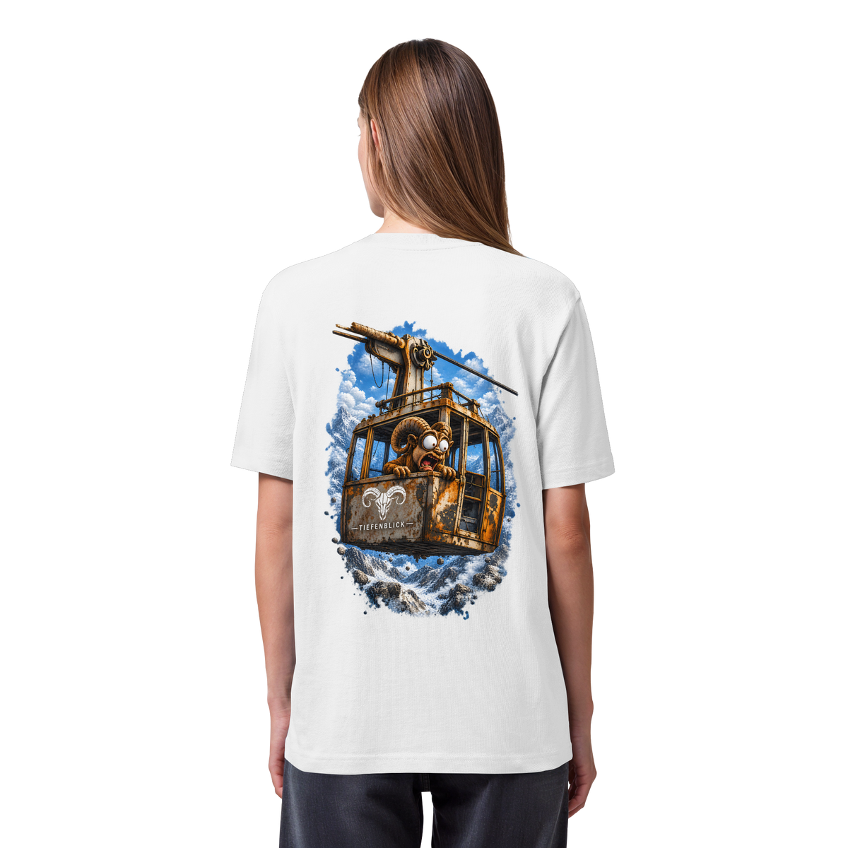 Tiefenblick Adrenalin Gondel Fun - Organic Heavy Shirt