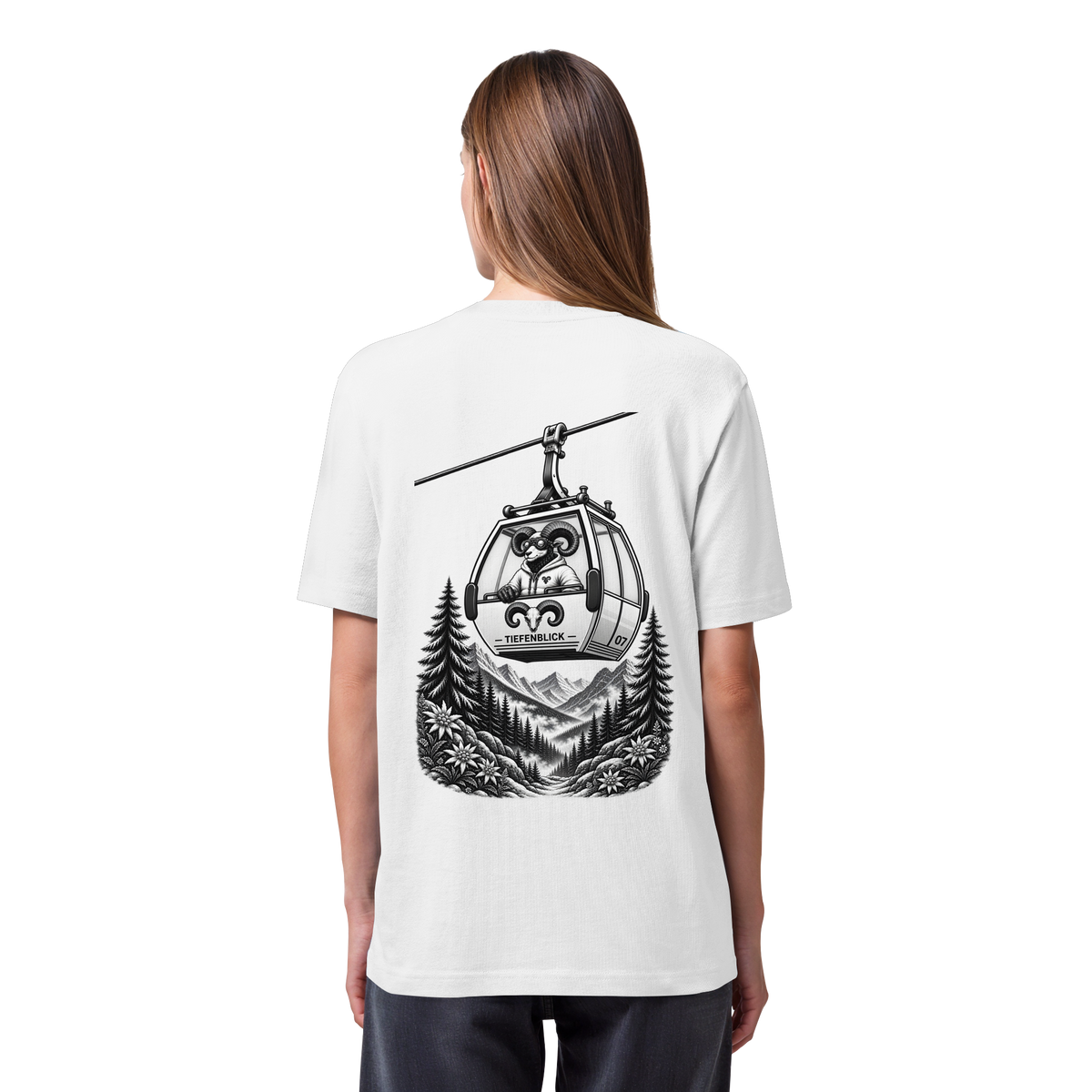 Tiefenblick Gondel Fun  - Organic Heavy Shirt