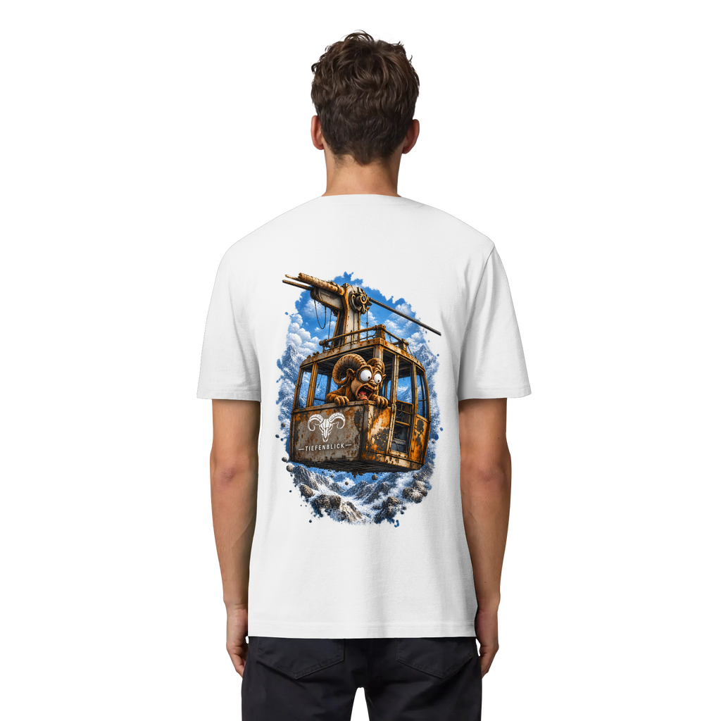 Tiefenblick Adrenalin Gondel Fun - Organic Heavy Shirt