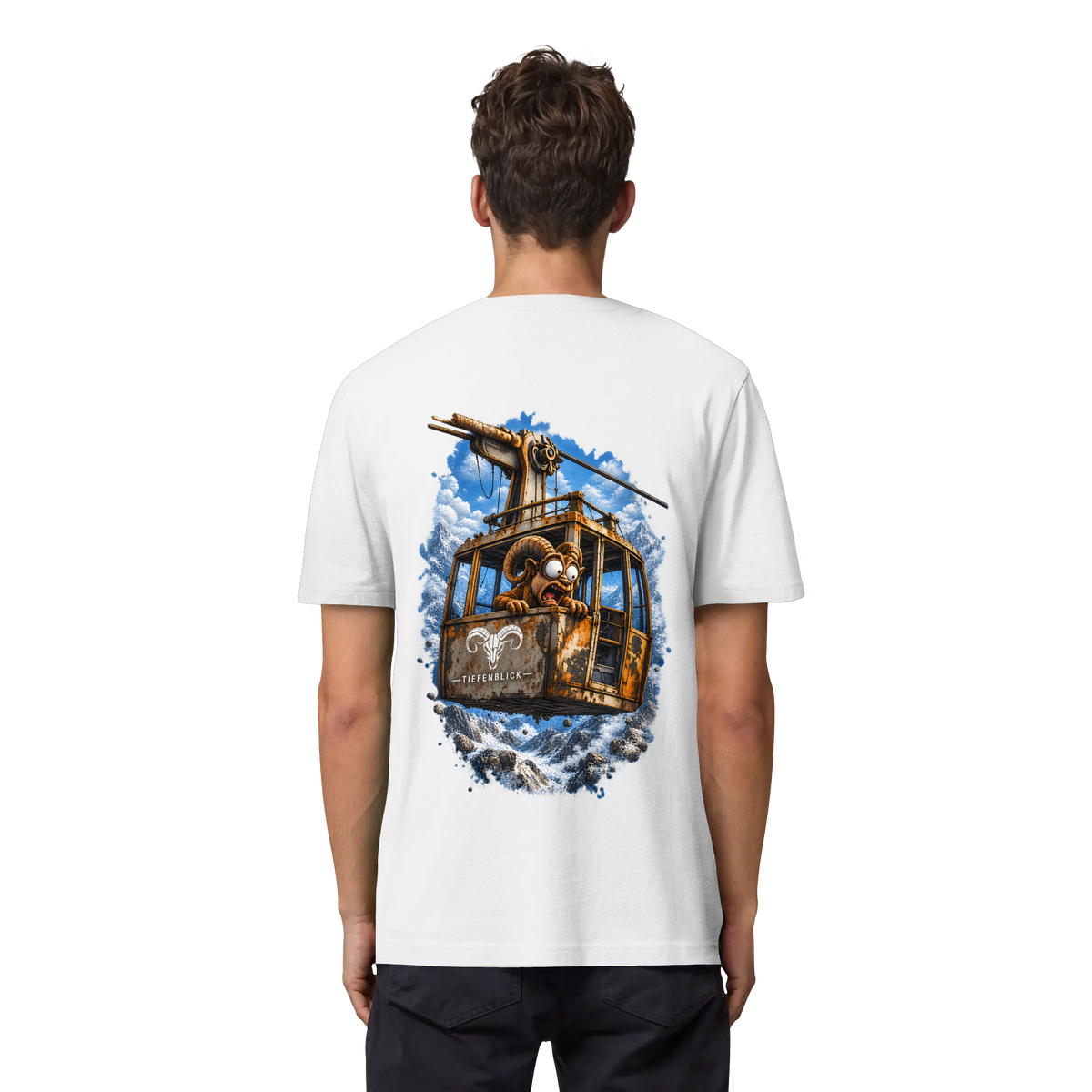 Tiefenblick Adrenalin Gondel Fun - Organic Heavy Shirt