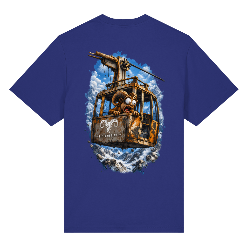Tiefenblick Adrenalin Gondel Fun - Organic Heavy Shirt